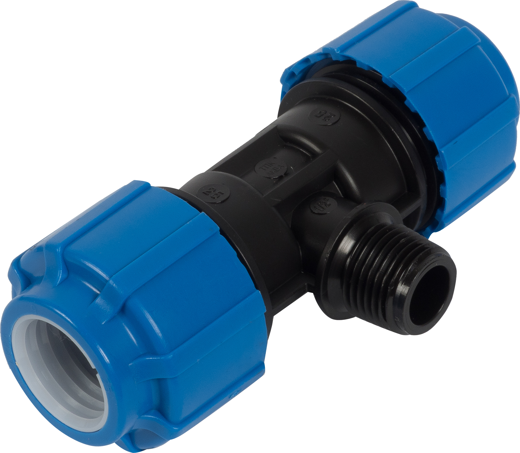 Изображение товара Тройник комбинированный ТПК-Аква 25x1/2"x25 мм полипропилен