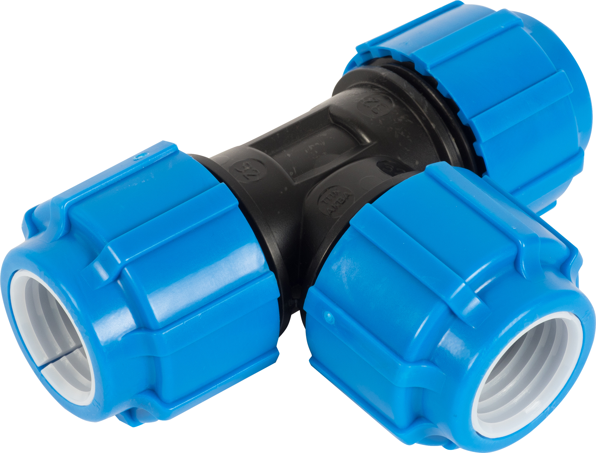 Изображение товара Тройник ТПК-Аква 32x32x32 мм полипропилен