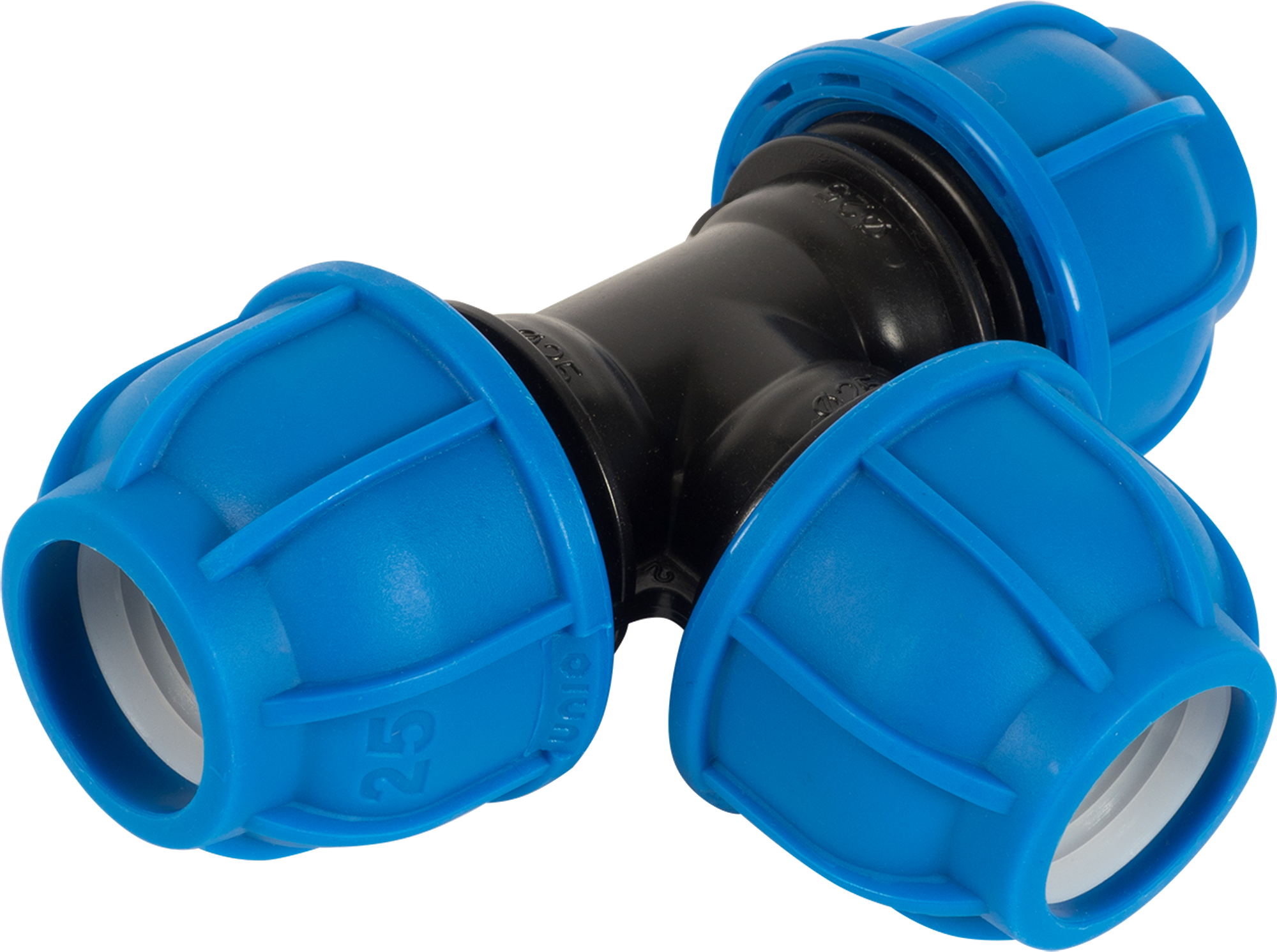 Изображение товара Тройник ТПК-Аква 25x25x25 мм полипропилен обжимной для водоснабжения Россия