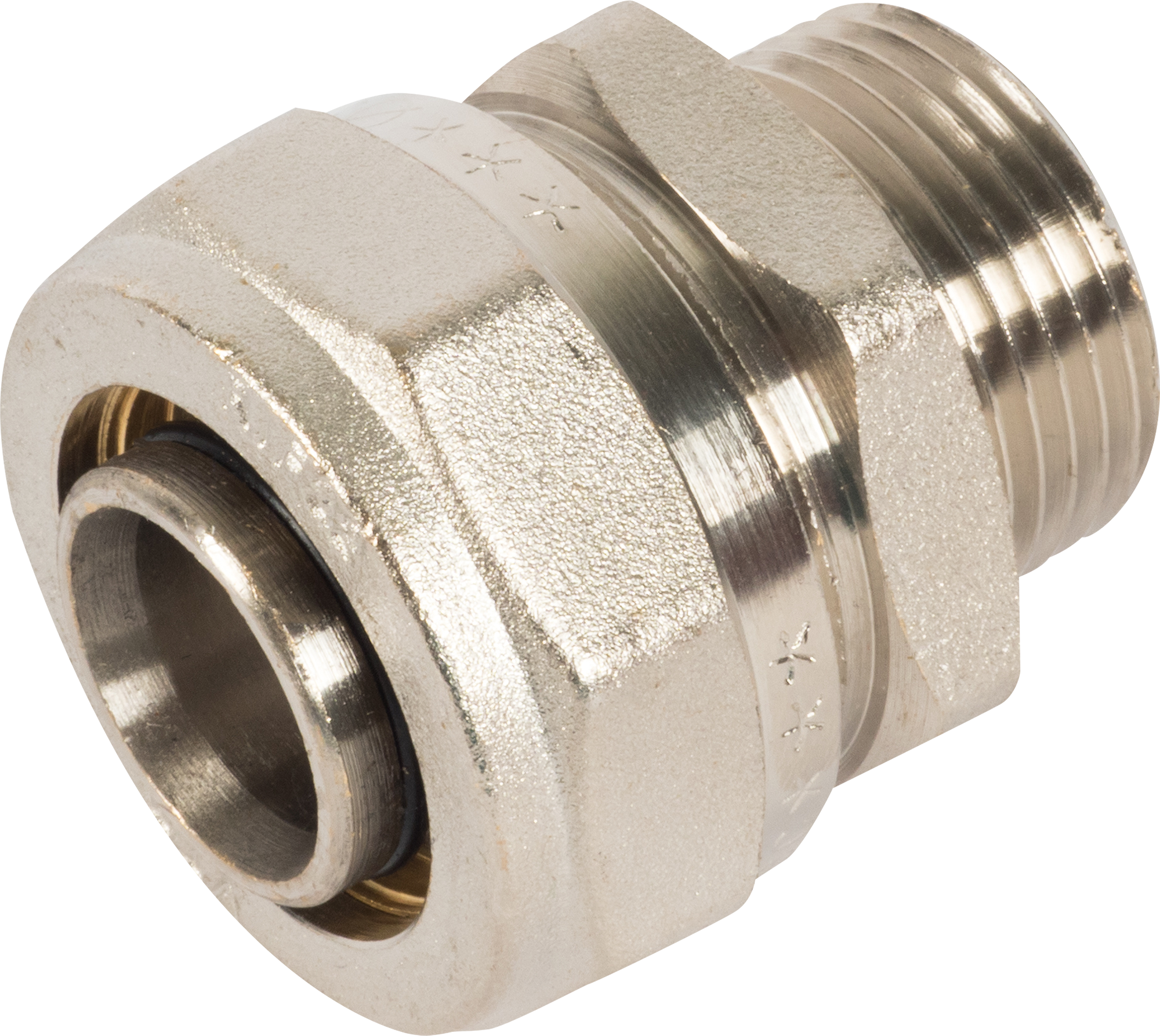 Изображение товара Муфта комбинированная Valtec 1x32 мм латунь ВТМ.301 для систем водоснабжения