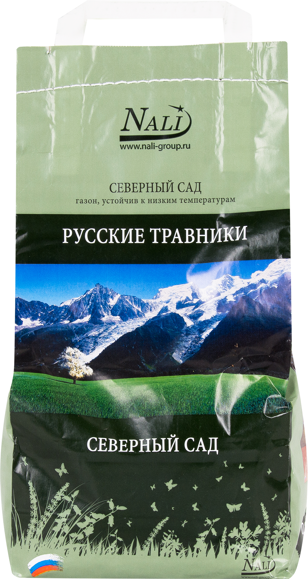 Изображение товара Газонные семена Русские Травники Северный Сад 0.85 кг для тени