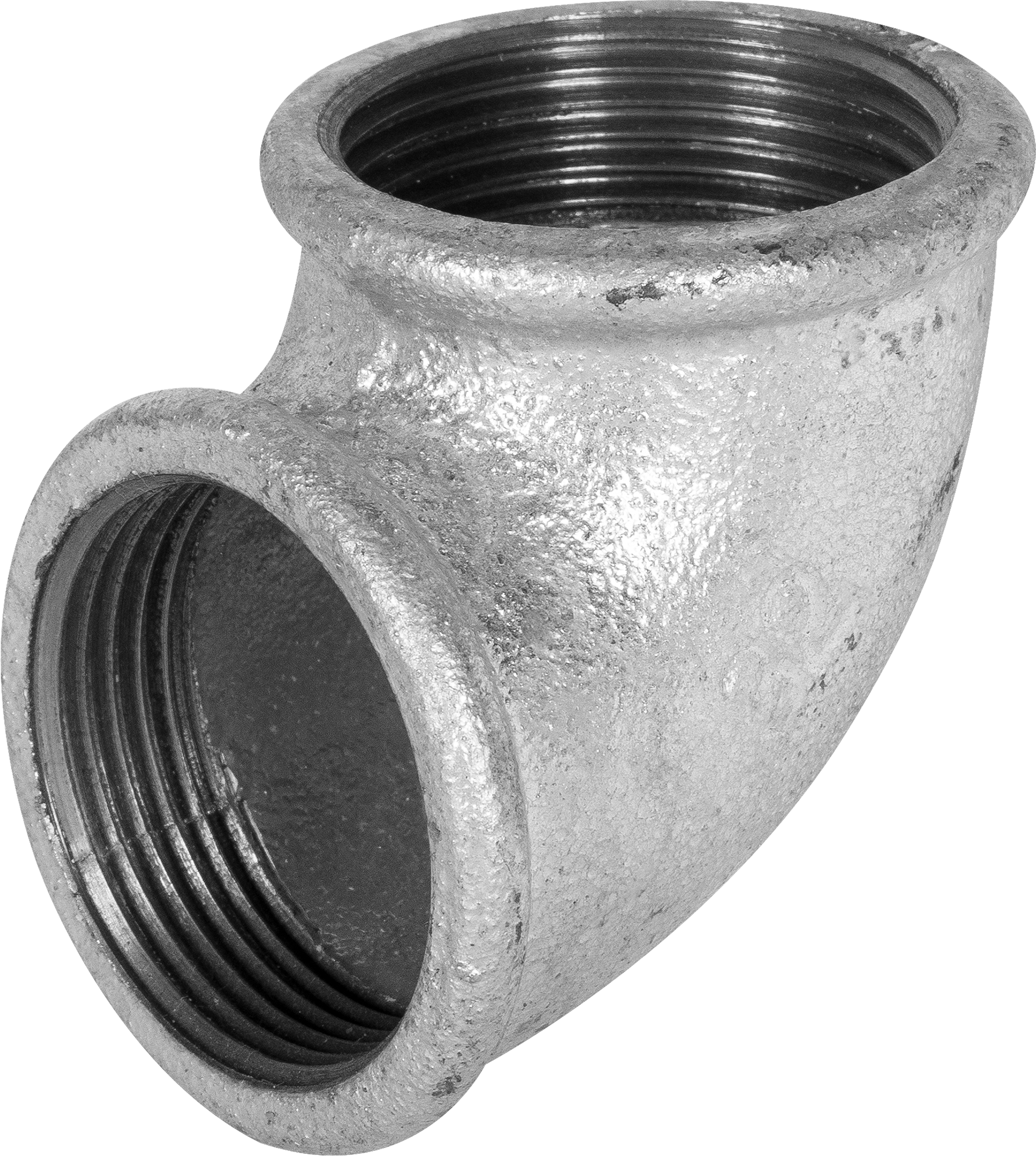 Изображение товара Чугунный угол 90° с внутренней резьбой 1 1/4" для водопровода и отопления