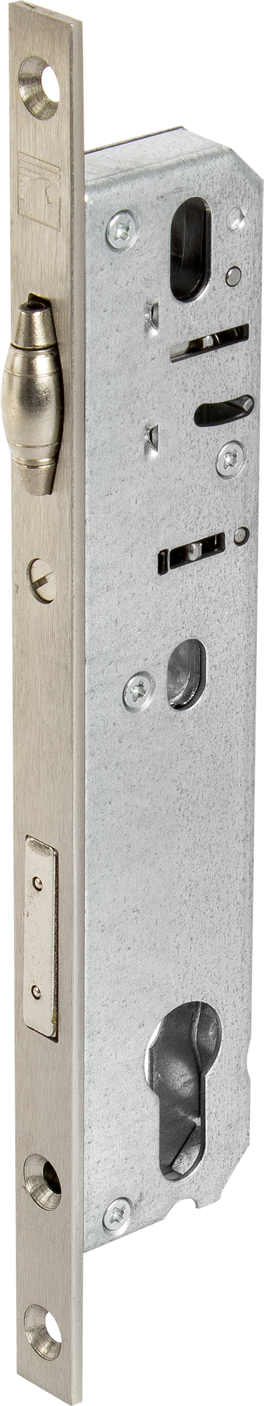 Замок врезной Apecs 7000-25-R-NI, цвет никель