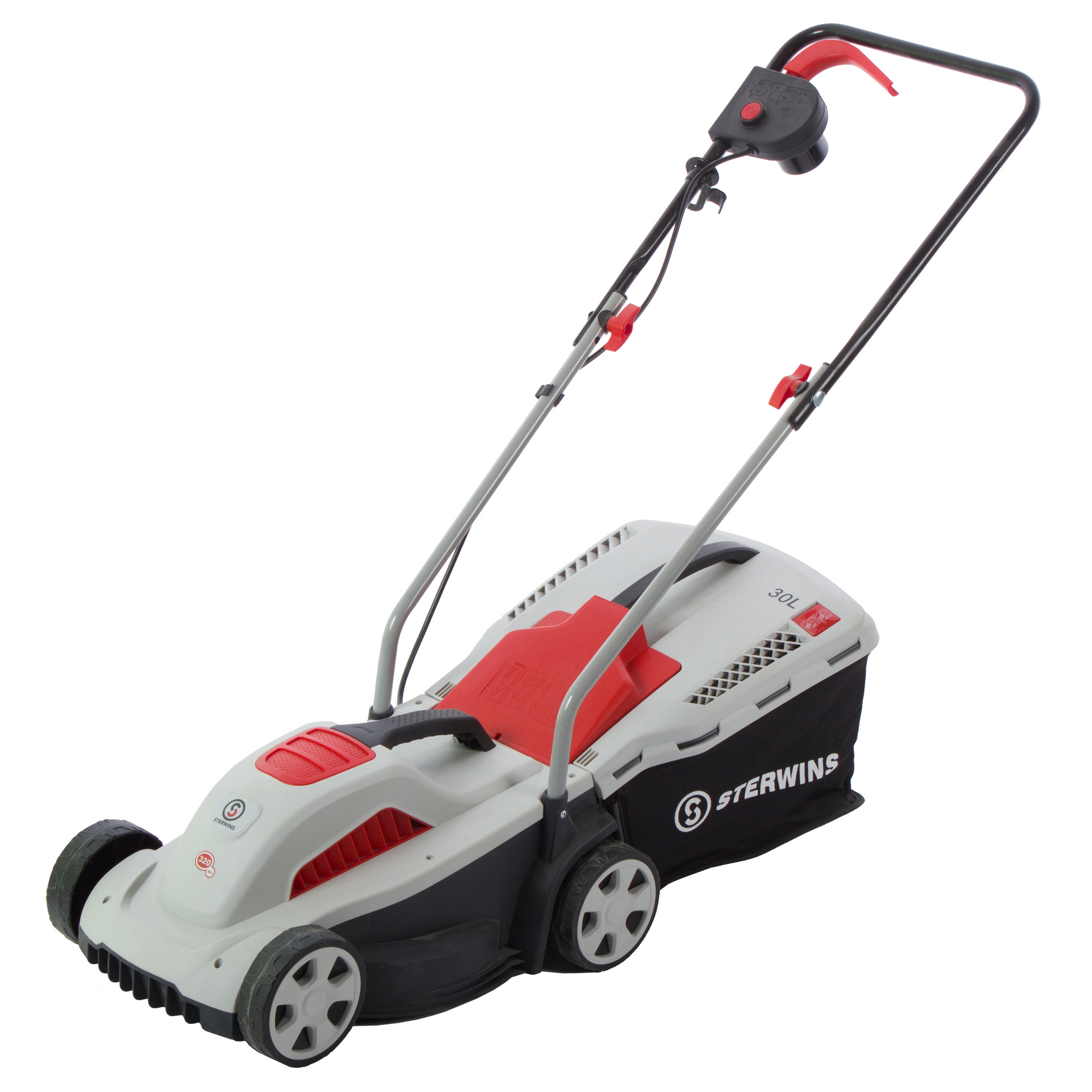 Изображение товара Электрическая газонокосилка Sterwins 320-EP мощностью 1200 Вт для средней площади