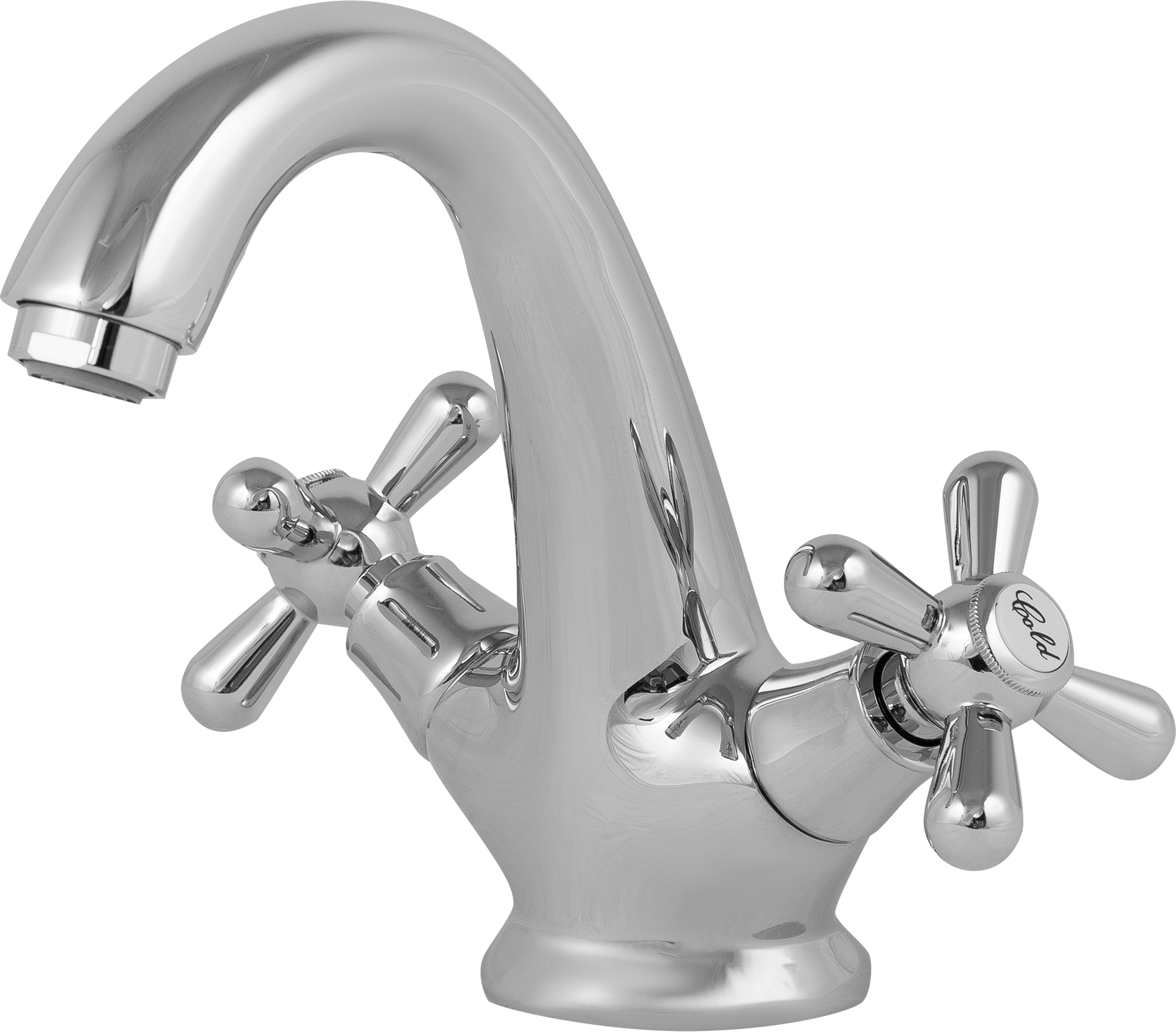 Изображение товара Смеситель для раковины Sensea Charmy двухвентильный цвет хром