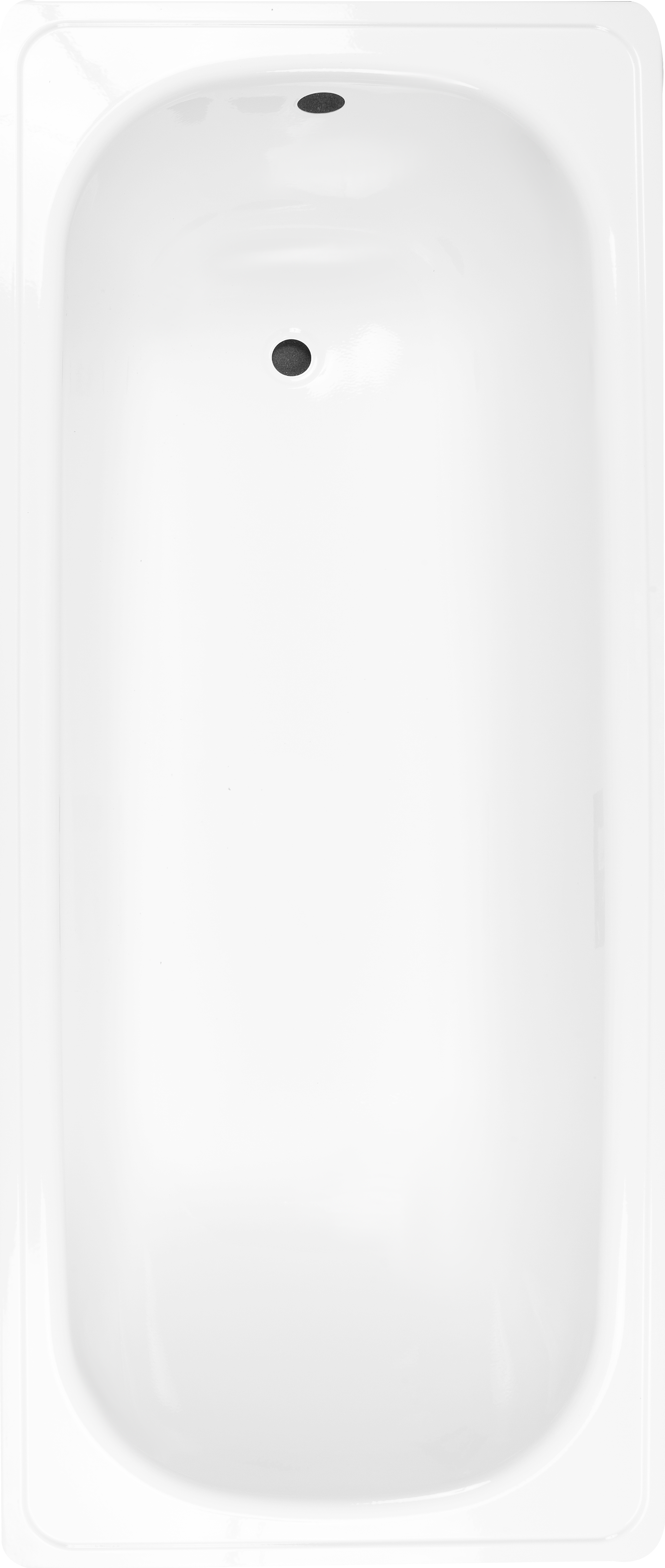 Изображение товара Стальная ванна Alcora 170x70 см с ножками Россия