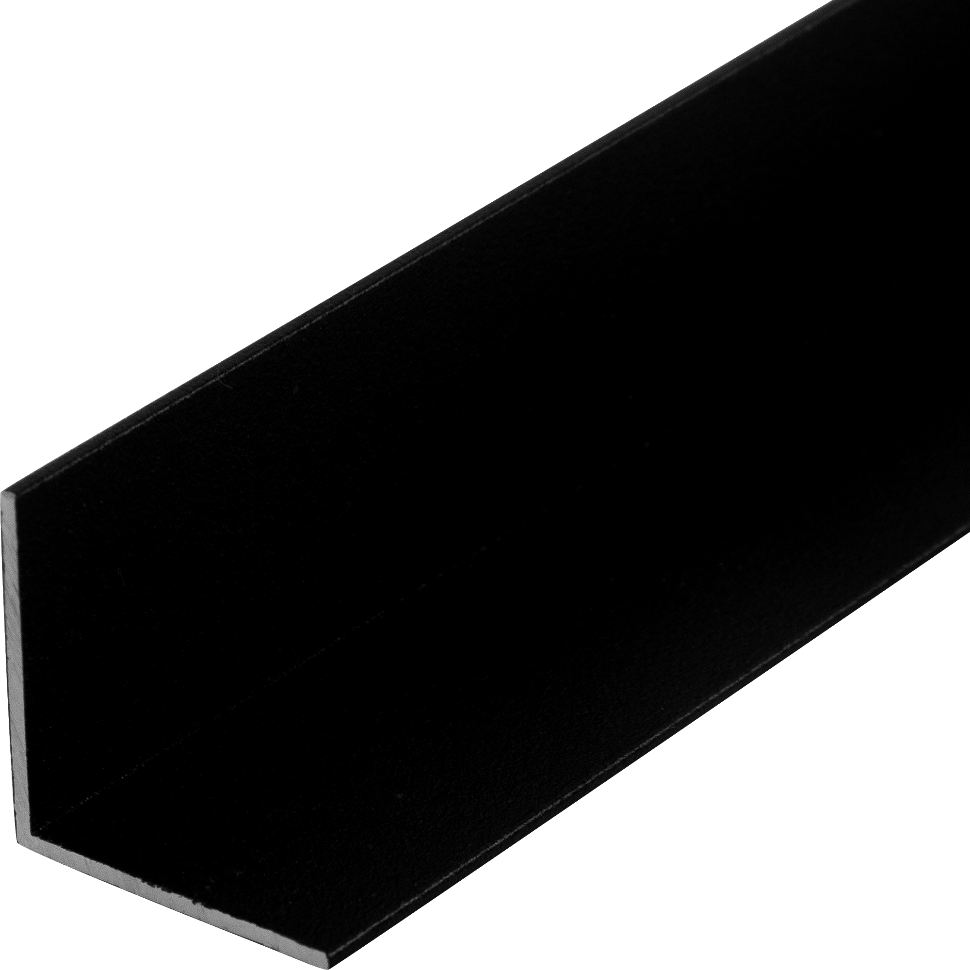 Профиль L-образный алюминий 20x20x1x1000 мм черный муар