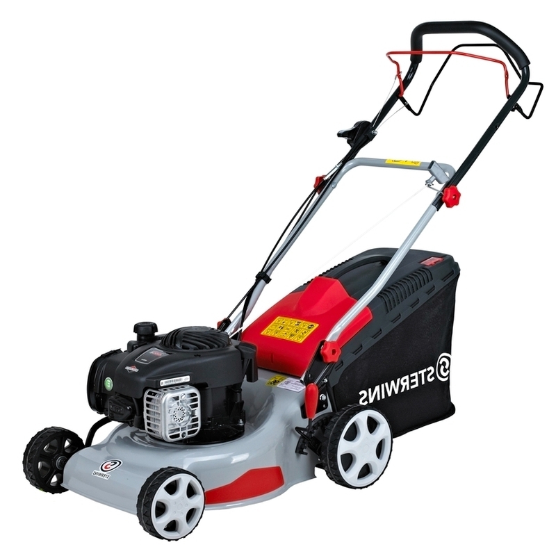 Изображение товара Газонокосилка бензиновая Sterwins BSP450 с 50л травосборником и регулировкой высоты