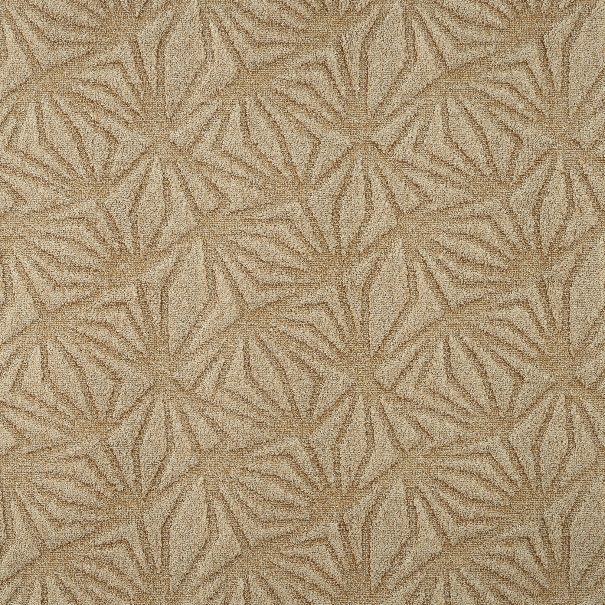 Изображение товара Ковровое покрытие Скролл Звезда 30 4м бежевое с узором для дома и офиса