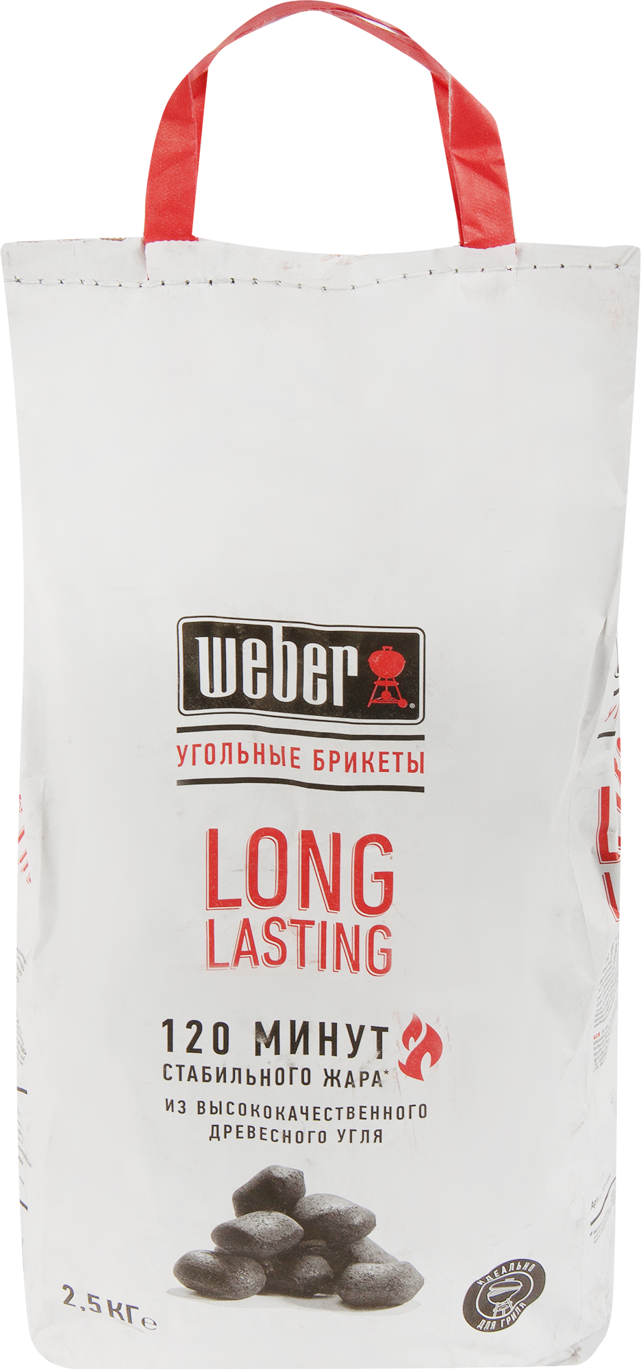 Изображение товара Брикеты топливные Weber Long lasting  уголь 2.5 кг