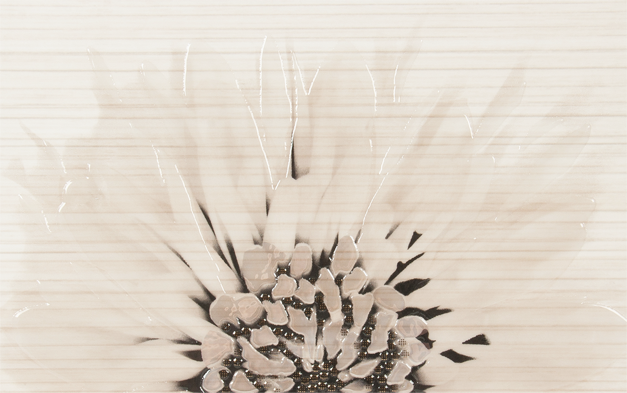 Изображение товара Декор Golden Tile "Зебрано" 25х40 см бежевый