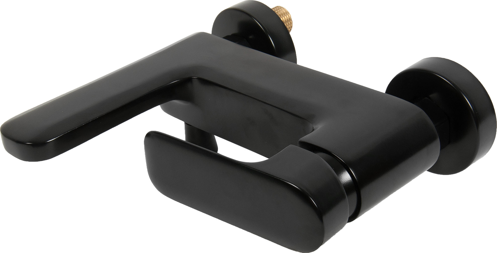 Изображение товара Смеситель для ванны и душа Sensea Remix однорычажный цвет чёрный