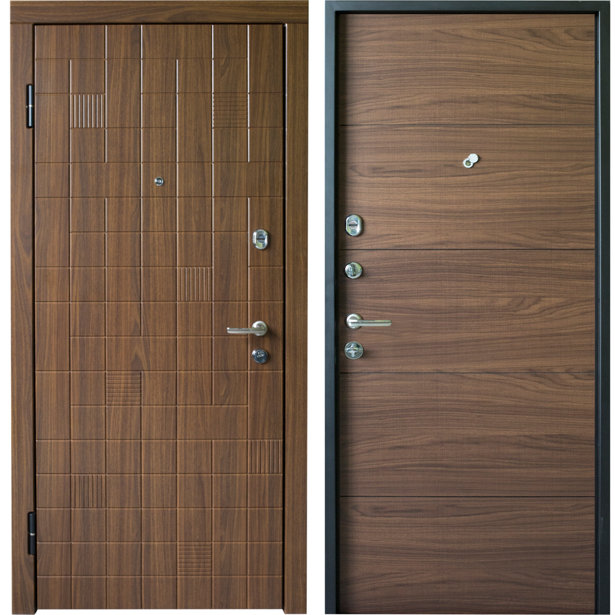 Изображение товара Дверь входная металлическая Модерн, 860 мм, левая, цвет белый