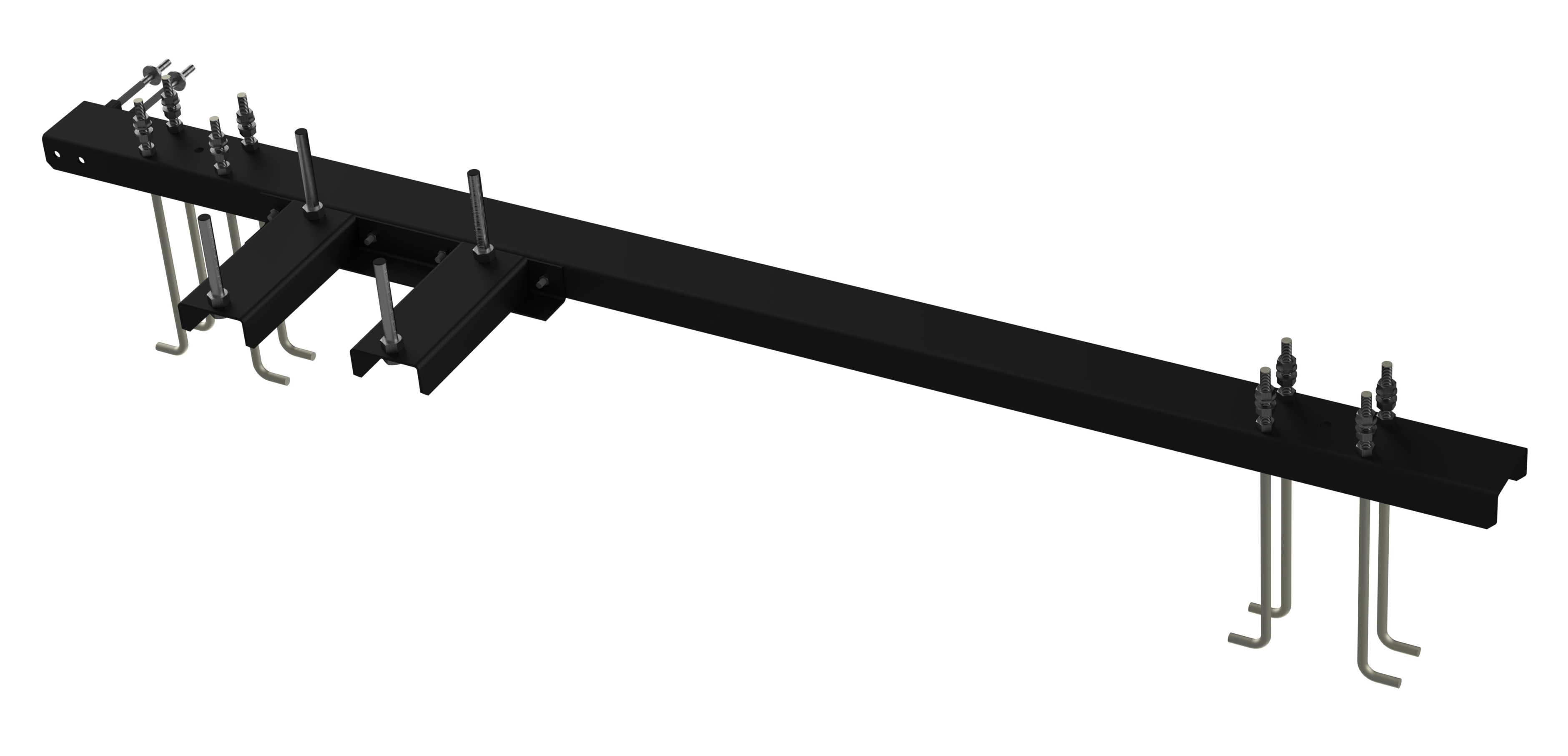 Изображение товара Комплект деталей фундамента для откатных ворот «Форт»