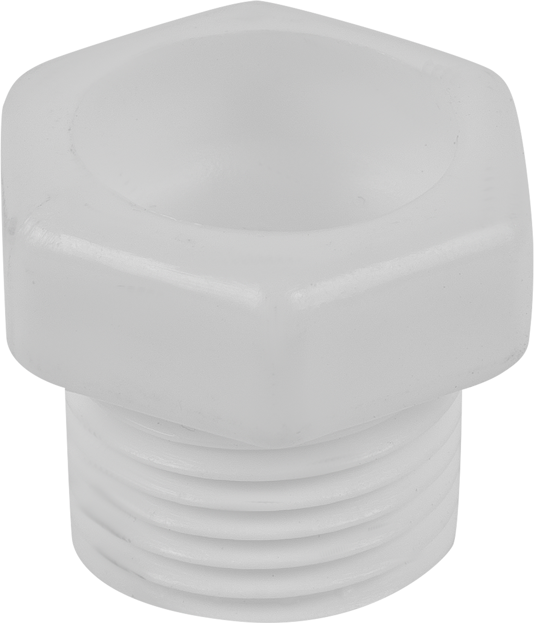 Изображение товара Заглушка РВК 1/2" мм НР ВП полипропилен 030202