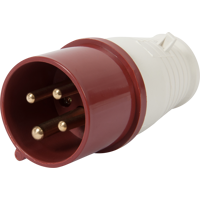 Изображение товара Вилка IEK 3P 380 В 16 А с заземлением IP44 CN