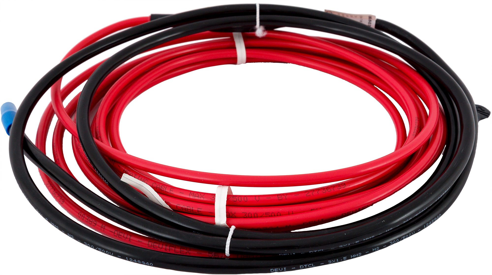 Изображение товара Нагревательный кабель для теплого пола Danfoss ECflex 18T 15 м, 270 Вт