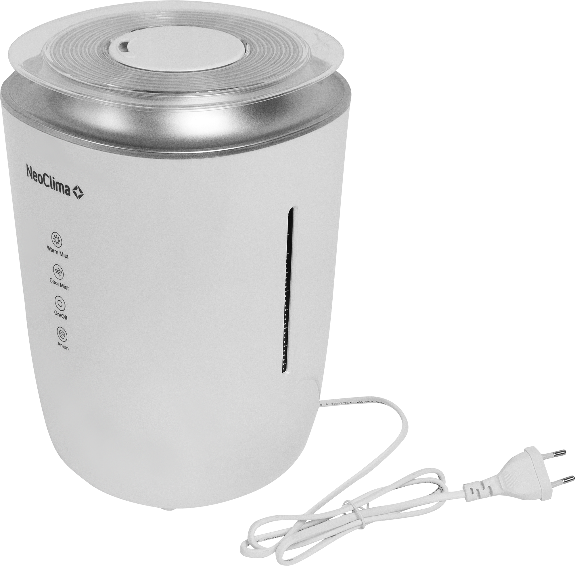 Изображение товара Ультразвуковой увлажнитель воздуха Neoclima NHL-4.0 белый для дома и офиса