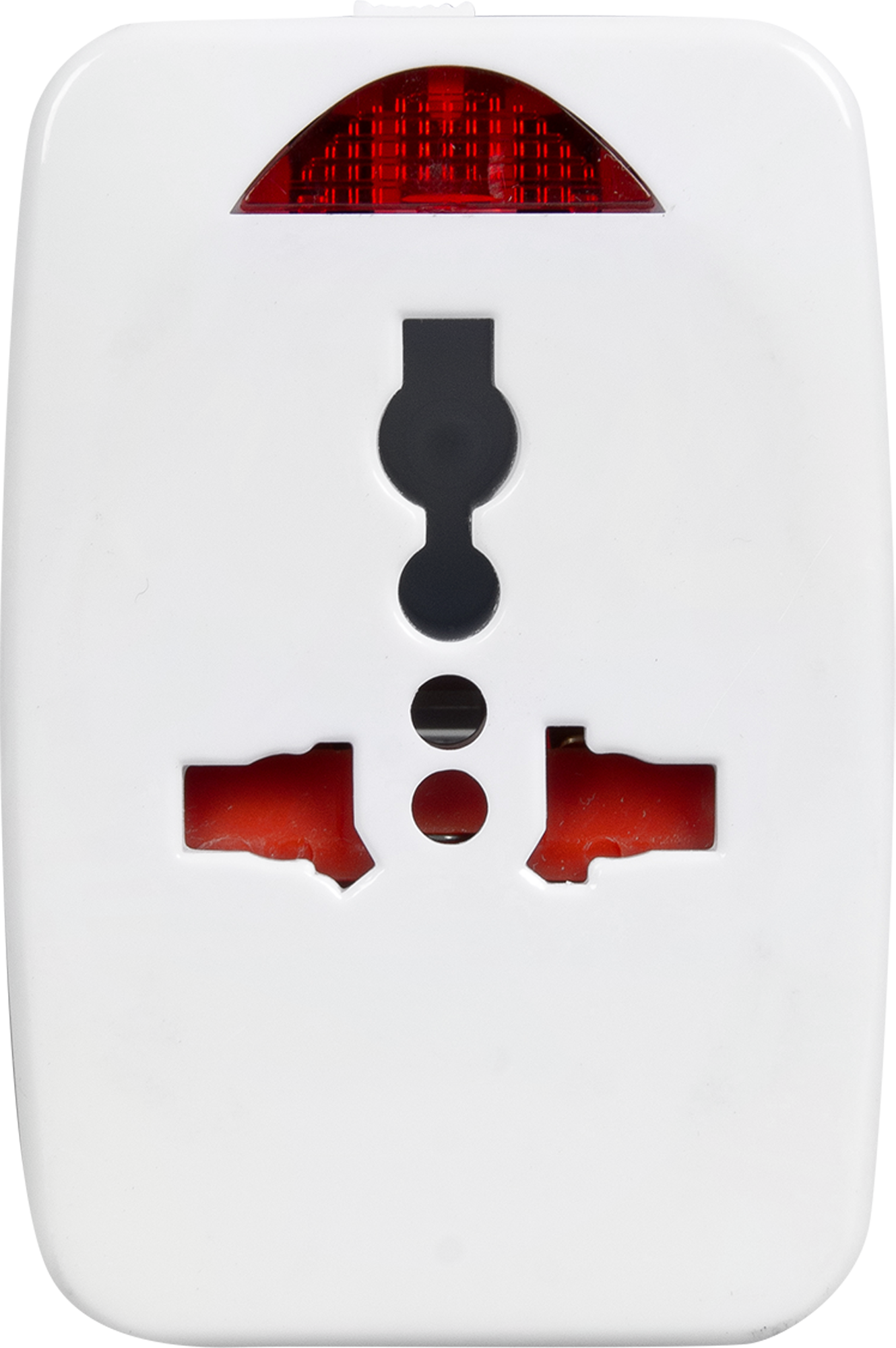 Переходник сетевой Electraline цвет белый - 1