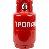 Изображение товара Газовый баллон 27 л из стали без колец для пропана и бутана