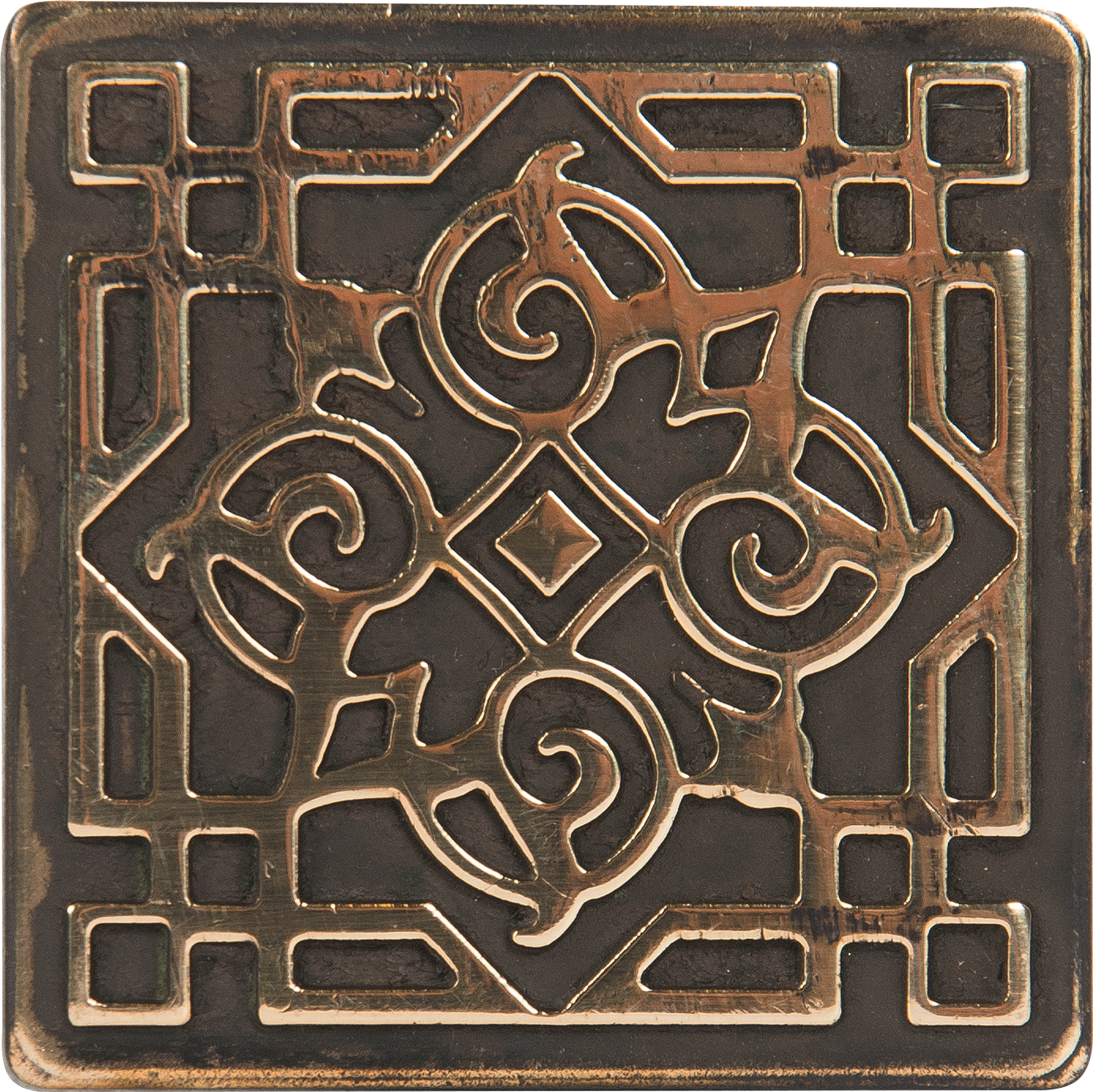 Изображение товара Декоративная плитка Orient 5х5 см цвет серый