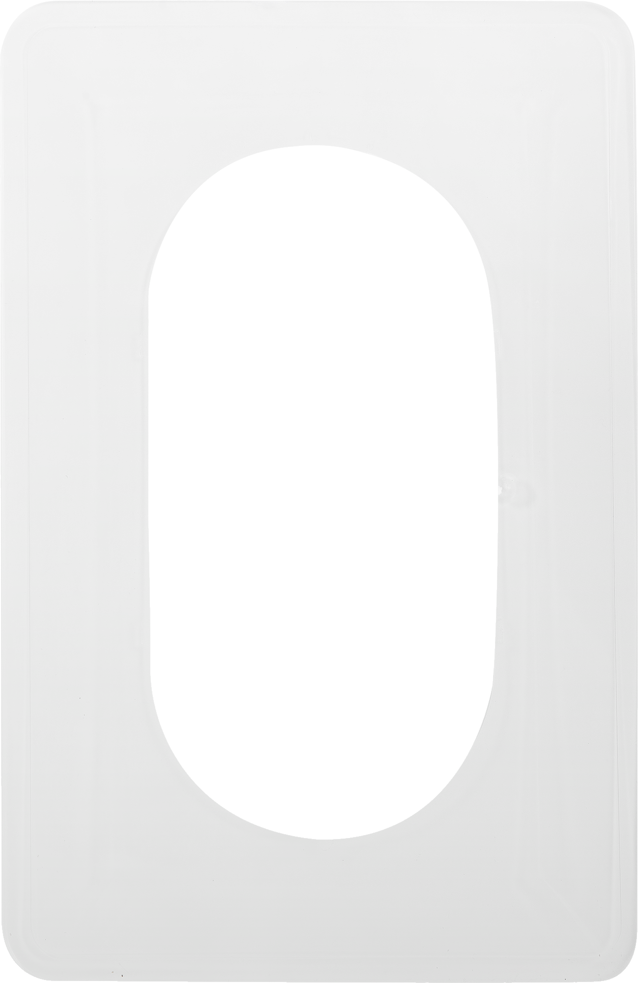 Накладка для розетки №2 2 поста цвет прозрачный