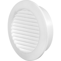 Изображение товара Решётка вентиляционная Equation D58 мм полистирол цвет белый 2 шт