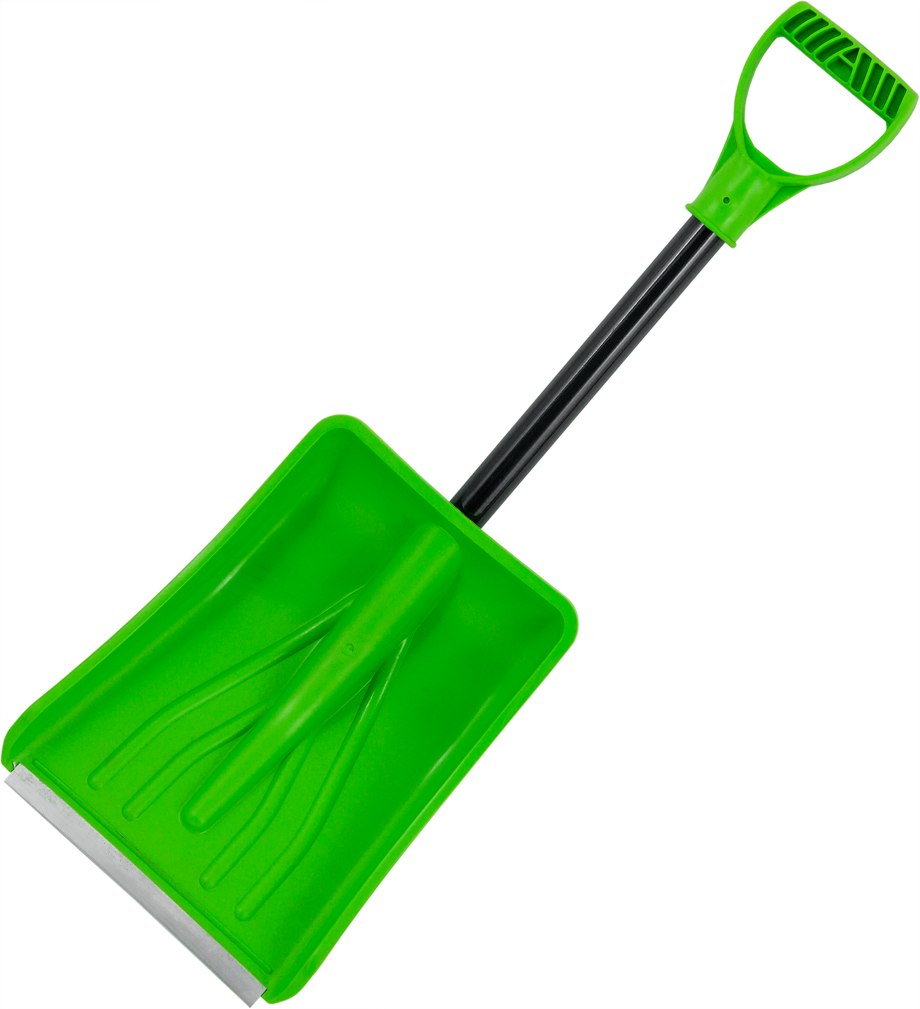 Изображение товара Лопата для уборки снега Авто 36.5x25 см из пластика с заостренным краем