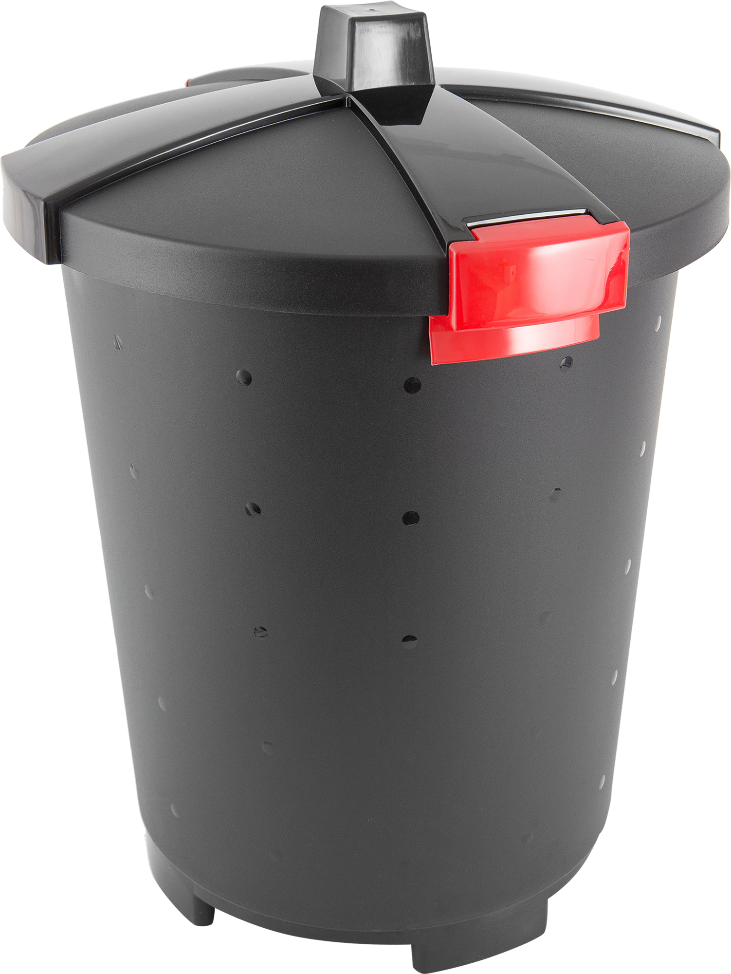 Изображение товара Бак садовый для мусора 45 л черный из пластика