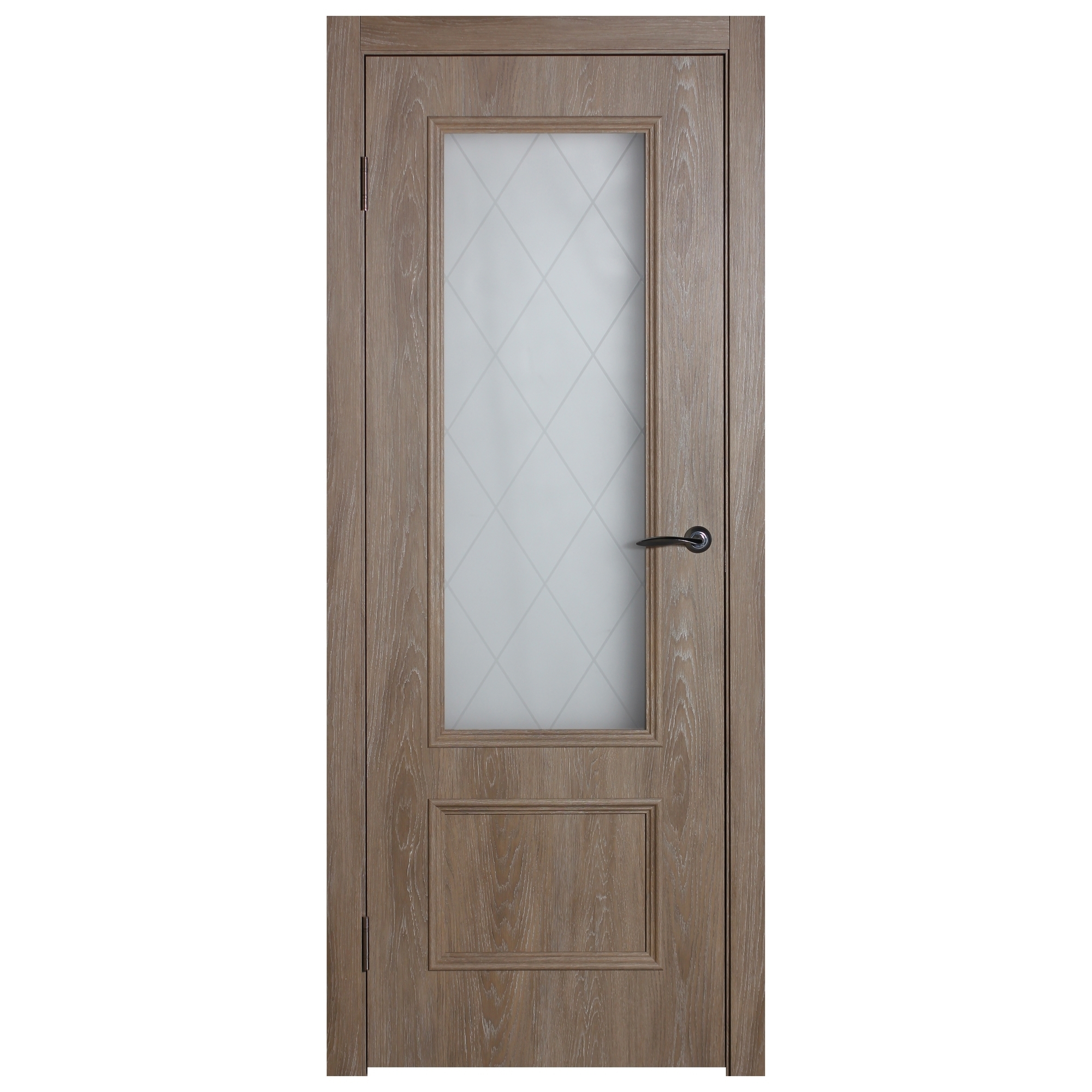 Изображение товара Дверь межкомнатная остеклённая Престиж 90x200 см цвет натуральный дуб