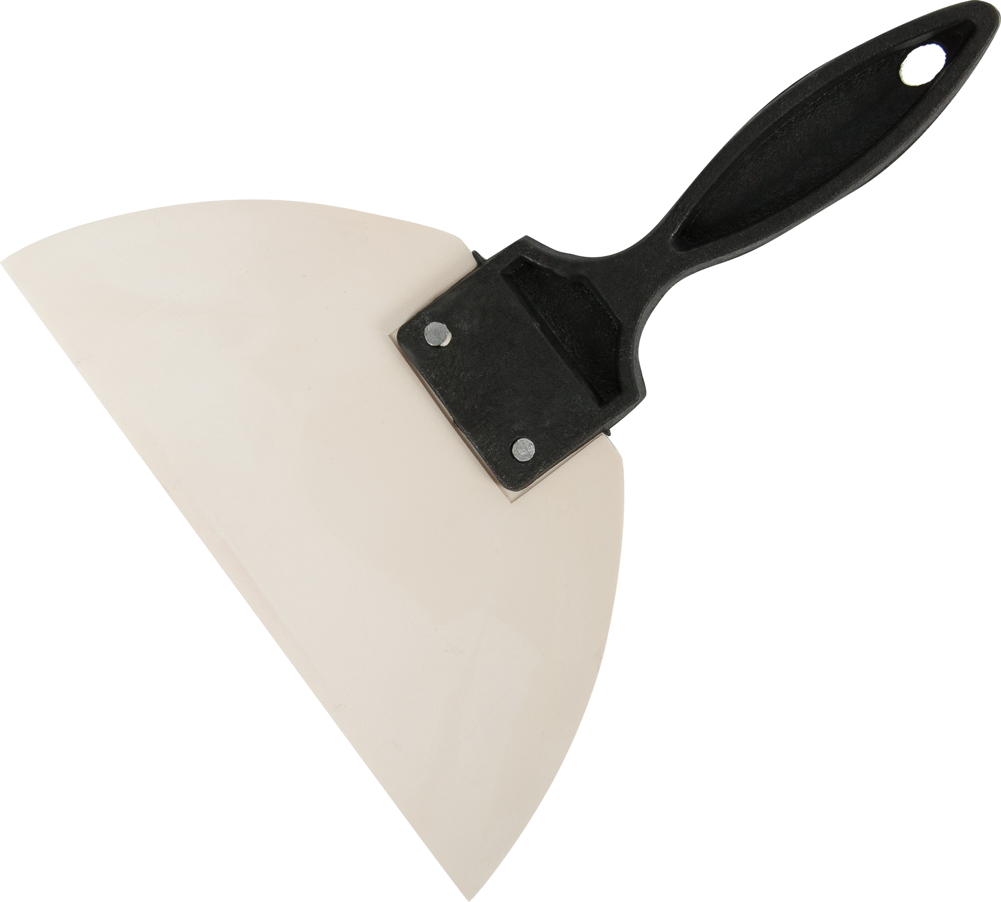 Изображение товара Шпатель резиновый Интек 126 мм с пластиковой ручкой для отделочных работ