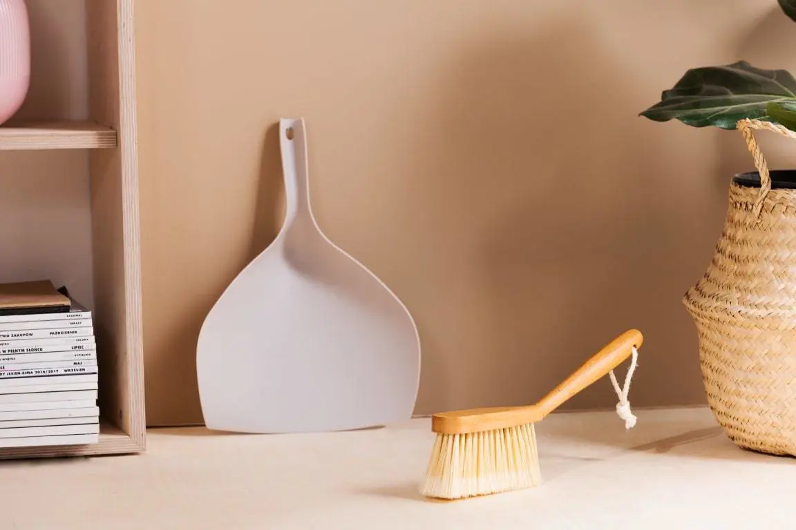 Щетка и совок York «Eco Natural» бамбук - 4