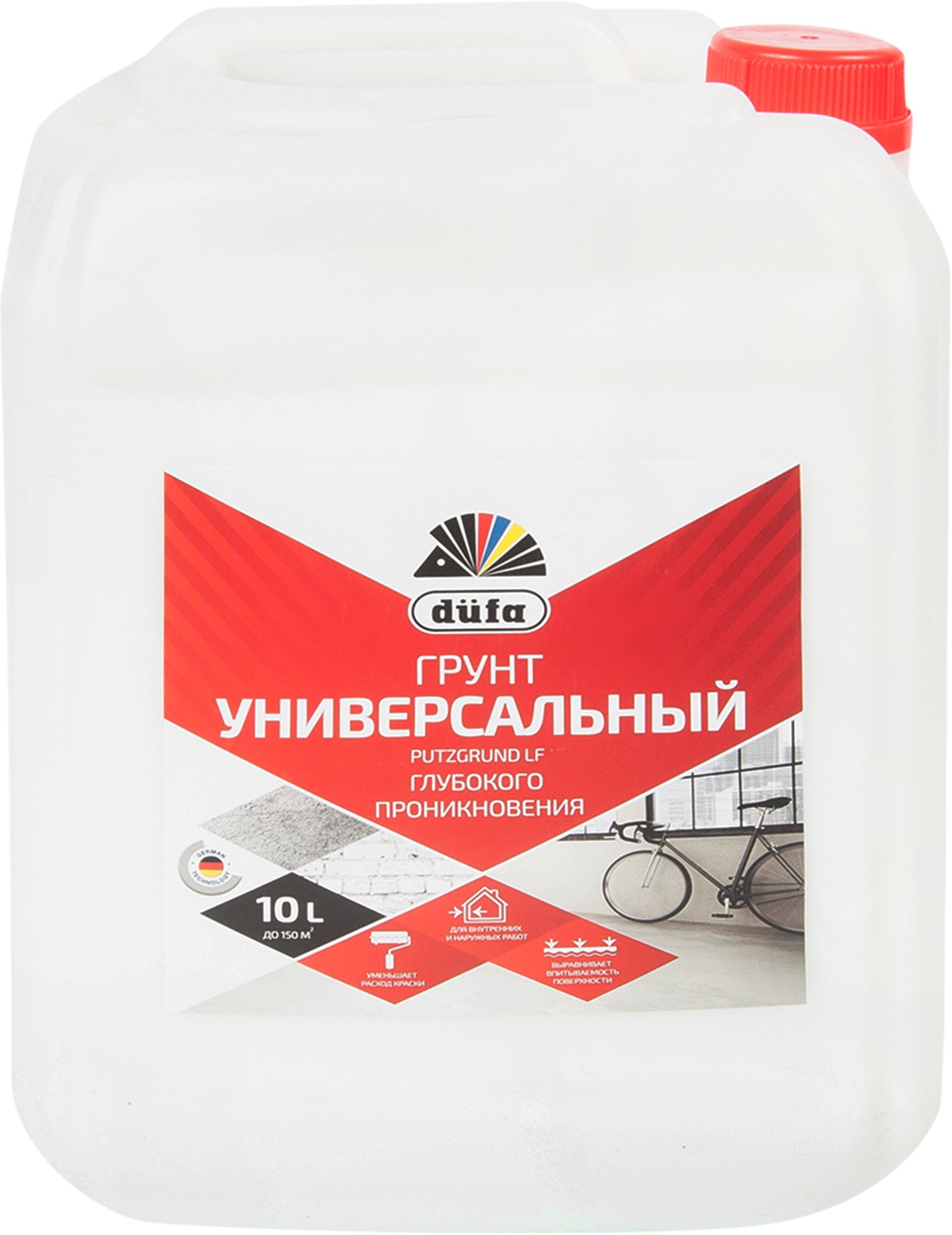 Изображение товара Грунтовка универсальная Dufa 10 л для внутренних и наружных работ