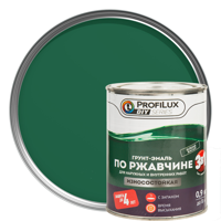 Изображение товара Грунт-эмаль Profilux 3в1 зелёная для металлоконструкций и ржавчины
