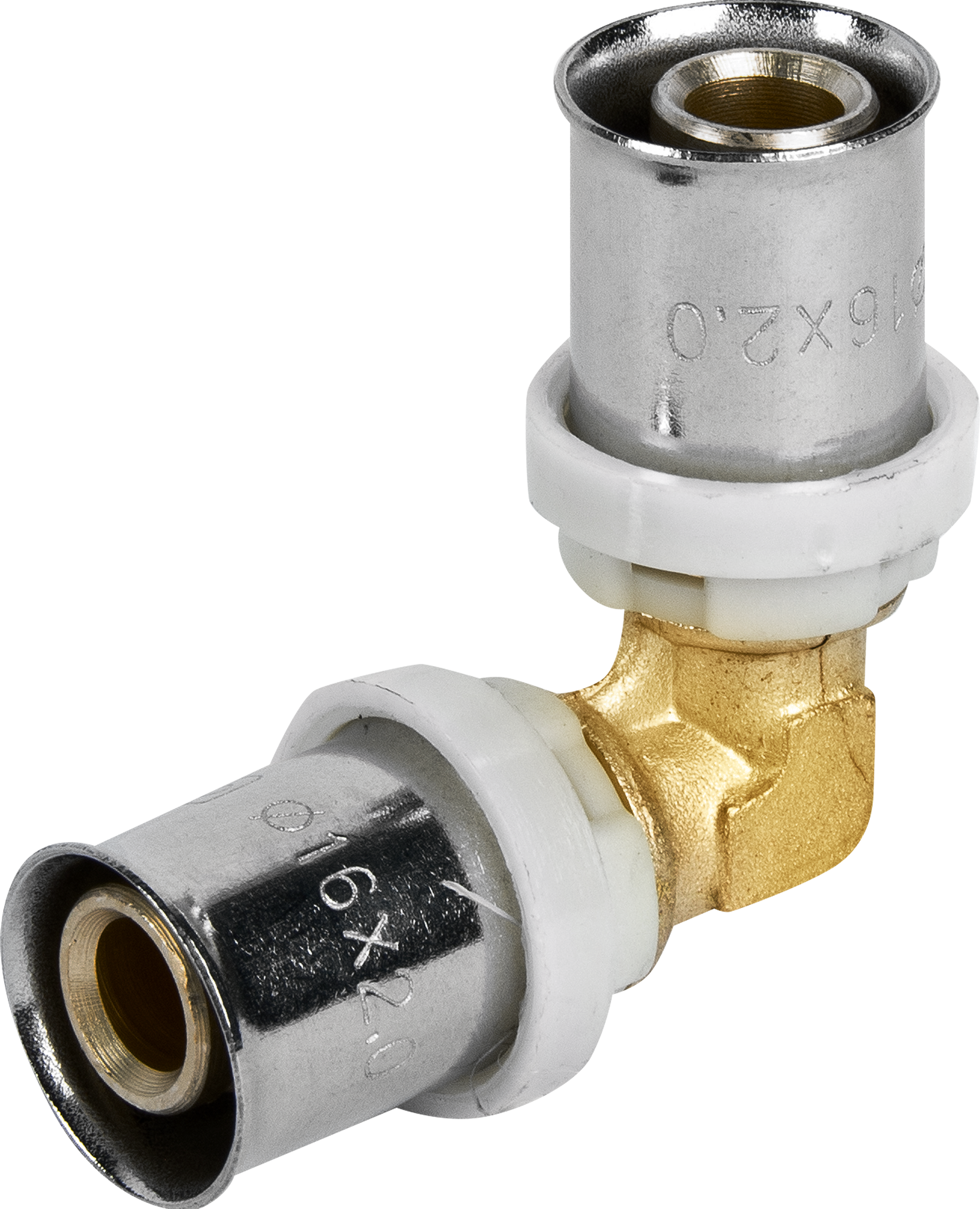 Изображение товара Угол 90° Aquabeam 16x16 мм латунь ABP.251.Y.001616