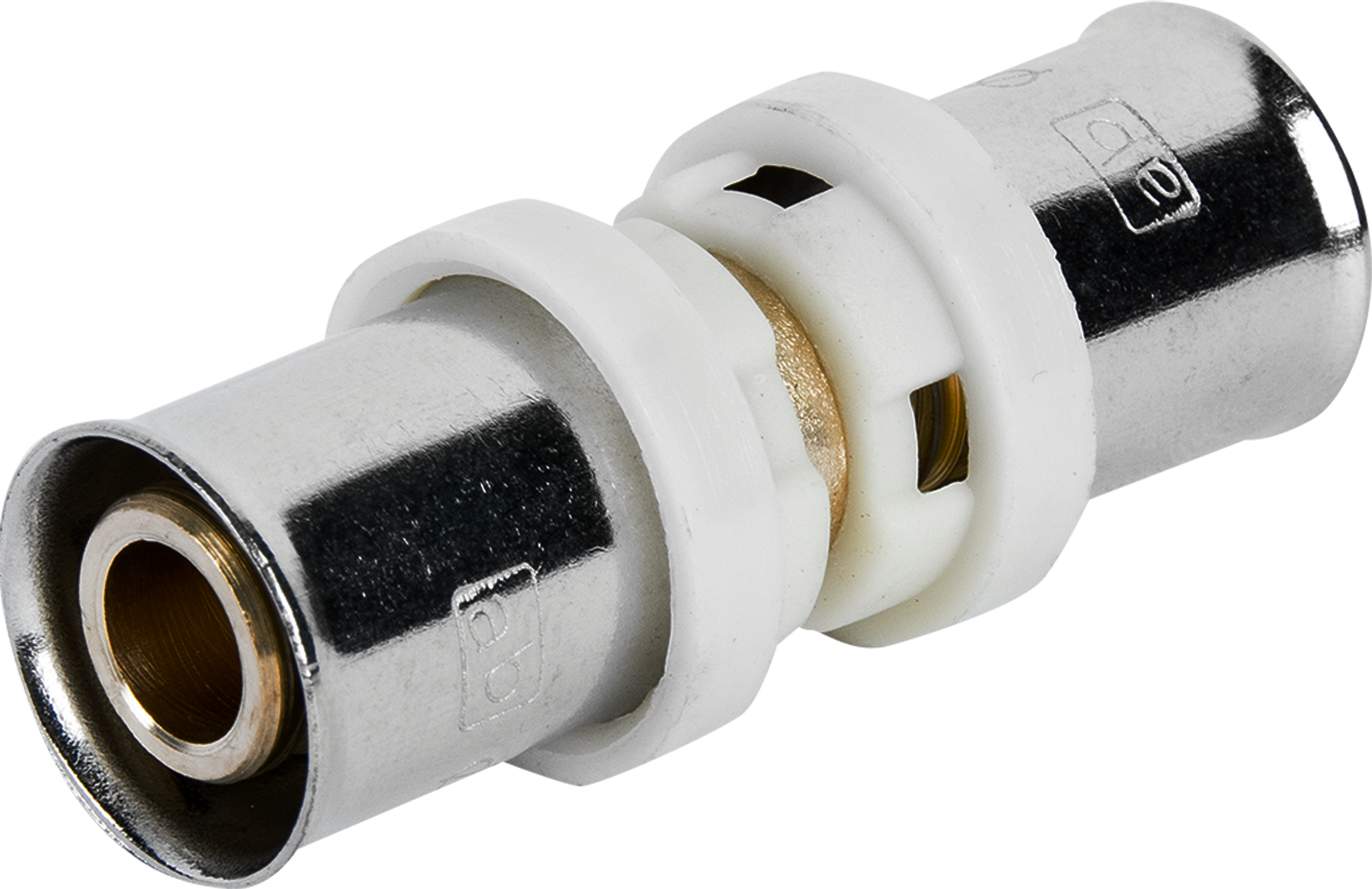 Изображение товара Муфта Aquabeam 16x16 мм латунь ABP.203.Y.001616