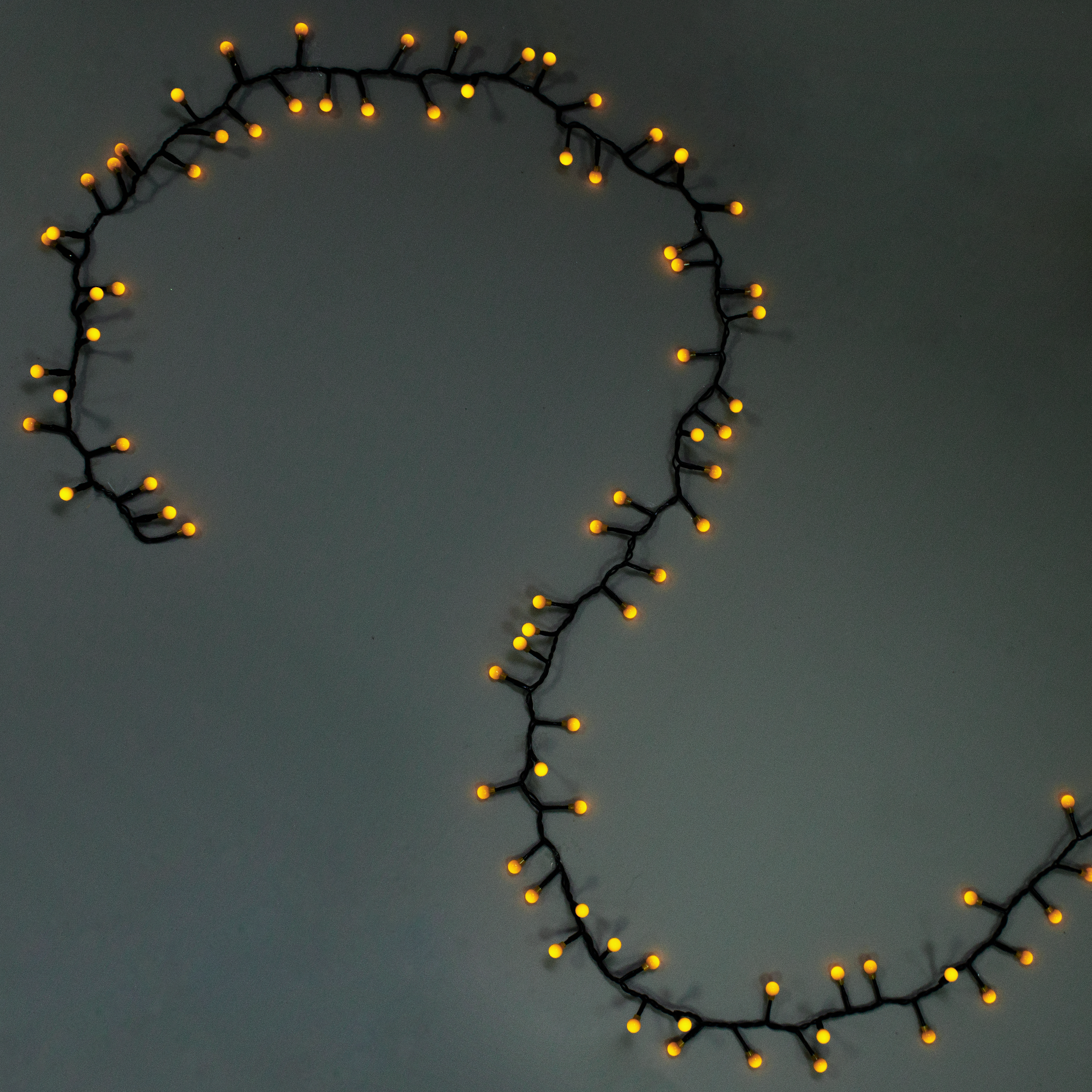 Изображение товара Электрогирлянда комнатная «Нить» 5 м 144 LED жёлтый на батарейках