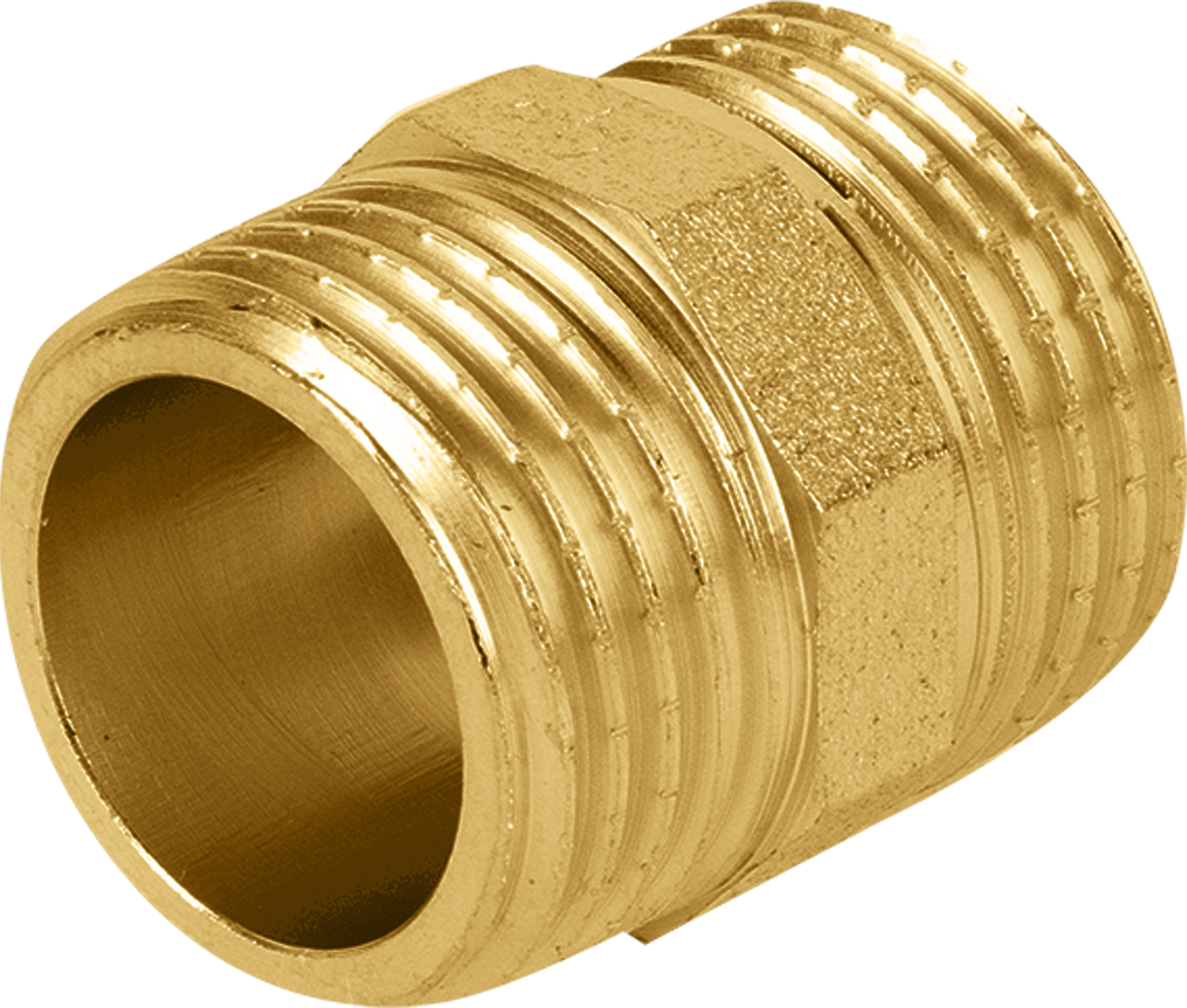 Изображение товара Ниппель Aquabeam 1/2"x1/2" НР латунь для водоснабжения