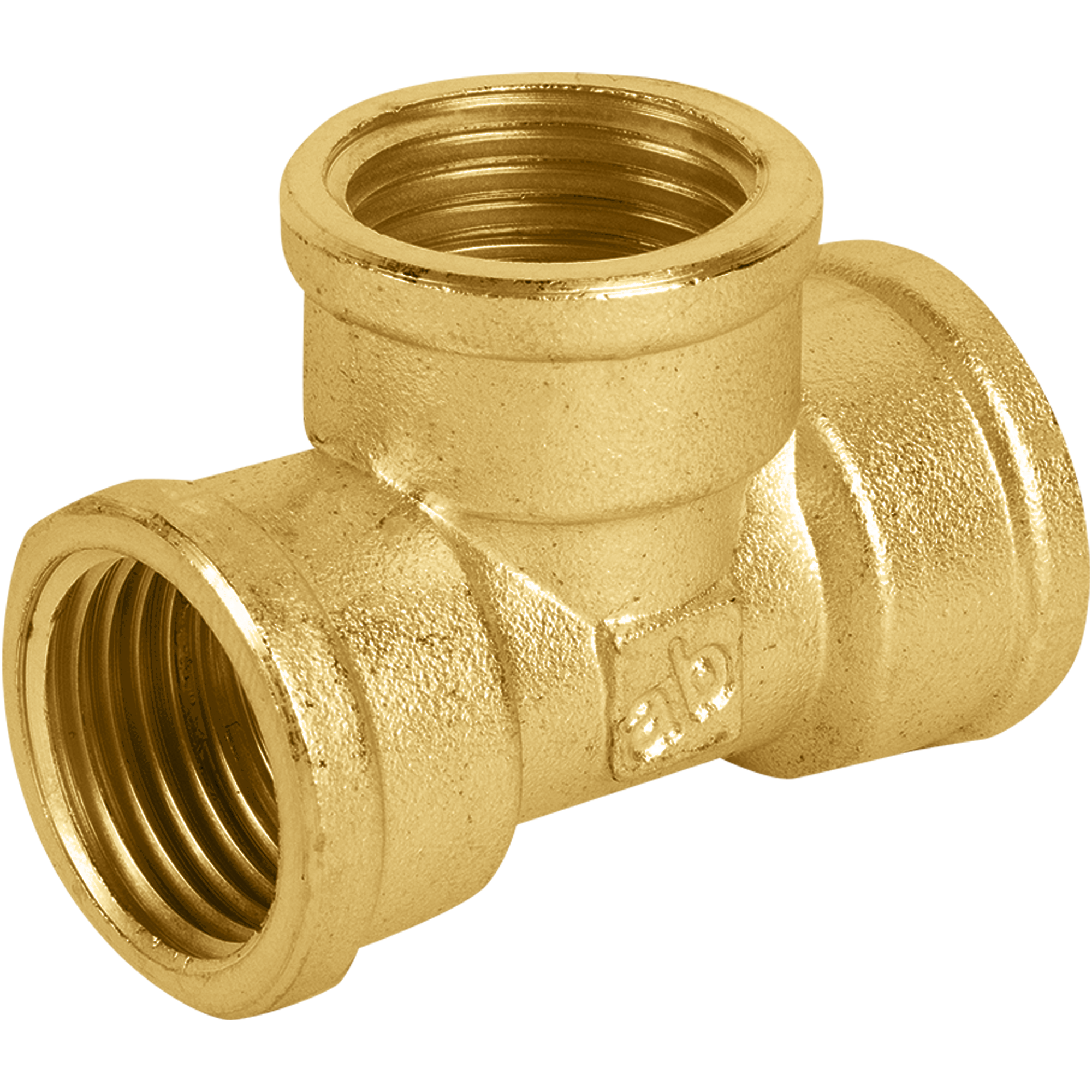 Изображение товара Тройник Aquabeam 1/2"x1/2"x1/2" ВР латунь ABR.130.Y.0004