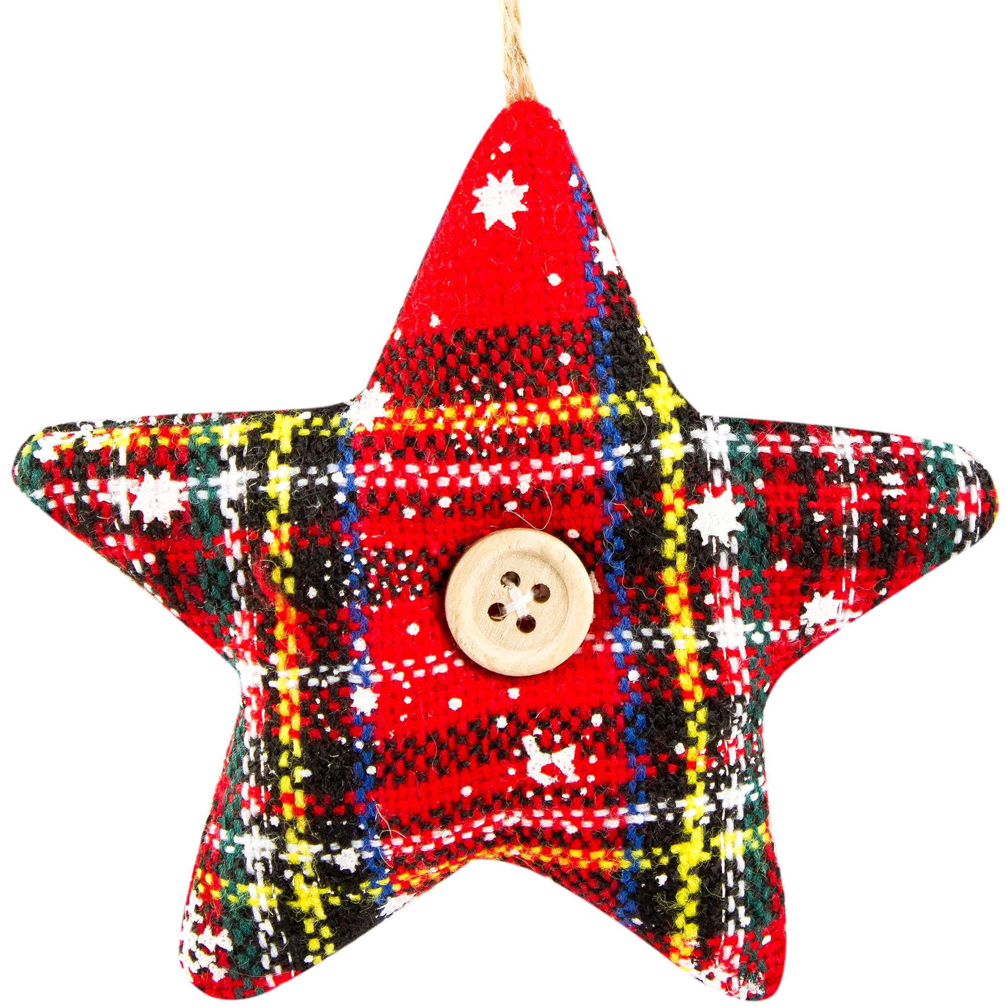 Изображение товара Украшение ёлочное «Звезда», текстиль