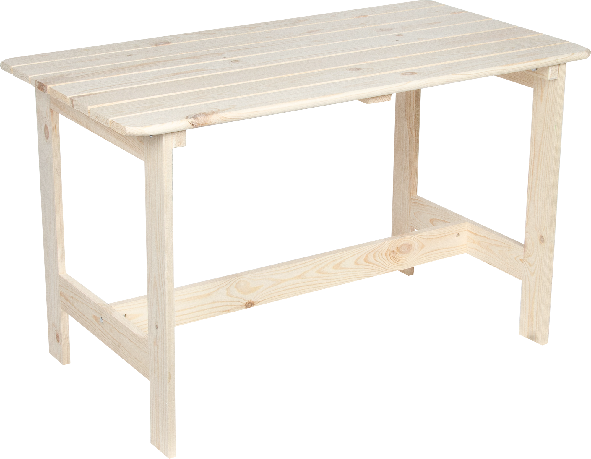 Изображение товара Стол садовый Грета прямоугольный 120x65,5 см из дерева для 4 человек