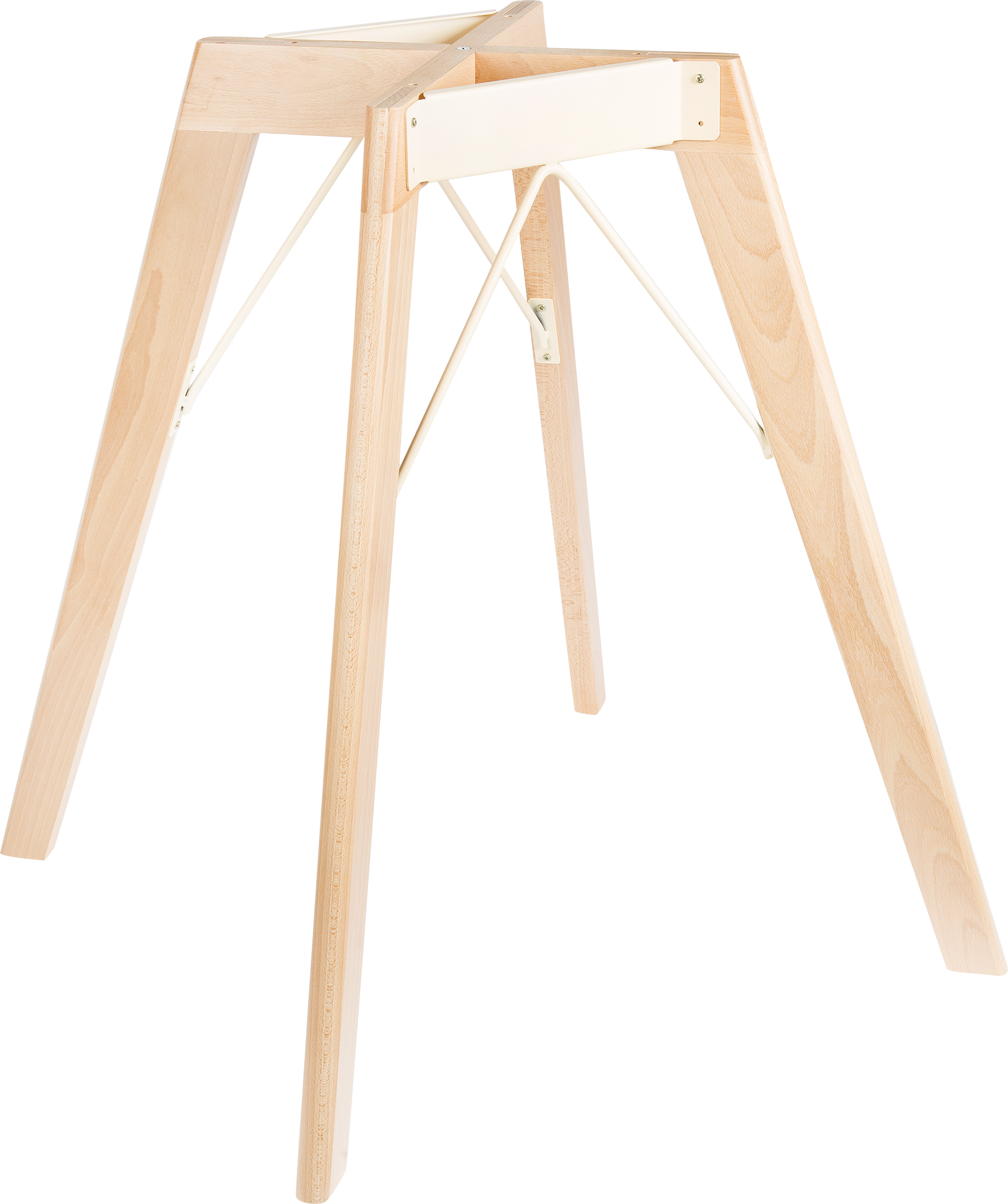 Изображение товара Основание для стола SHEFFILTON SHT-TU9 из массива дерева с металлической конструкцией