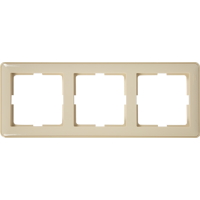 Изображение товара Рамка для розеток и выключателей W59 3 поста, слоновая кость, SYSTEME ELECTRIC Изображение товара Рамка для розеток и выключателей W59 3 поста, слоновая кость, SYSTEME ELECTRIC