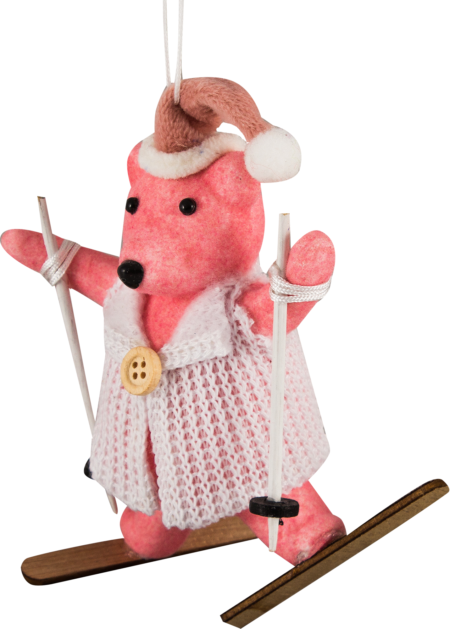 Изображение товара Украшение ёлочное «Медведь в колпаке», 12 см