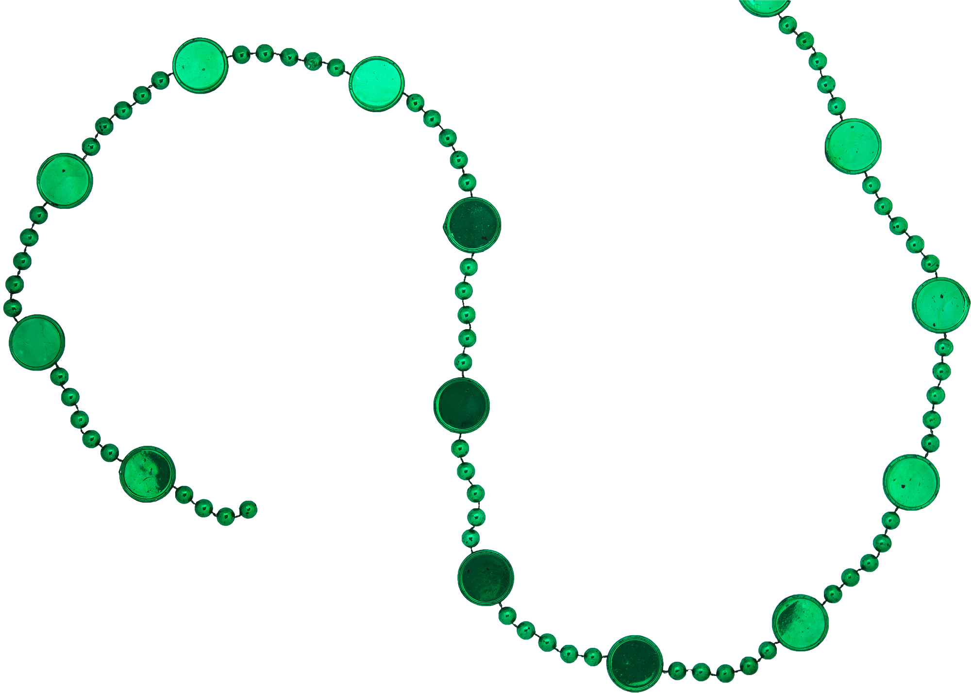 Изображение товара Гирлянда пластиковая 180 см цвет зелёный