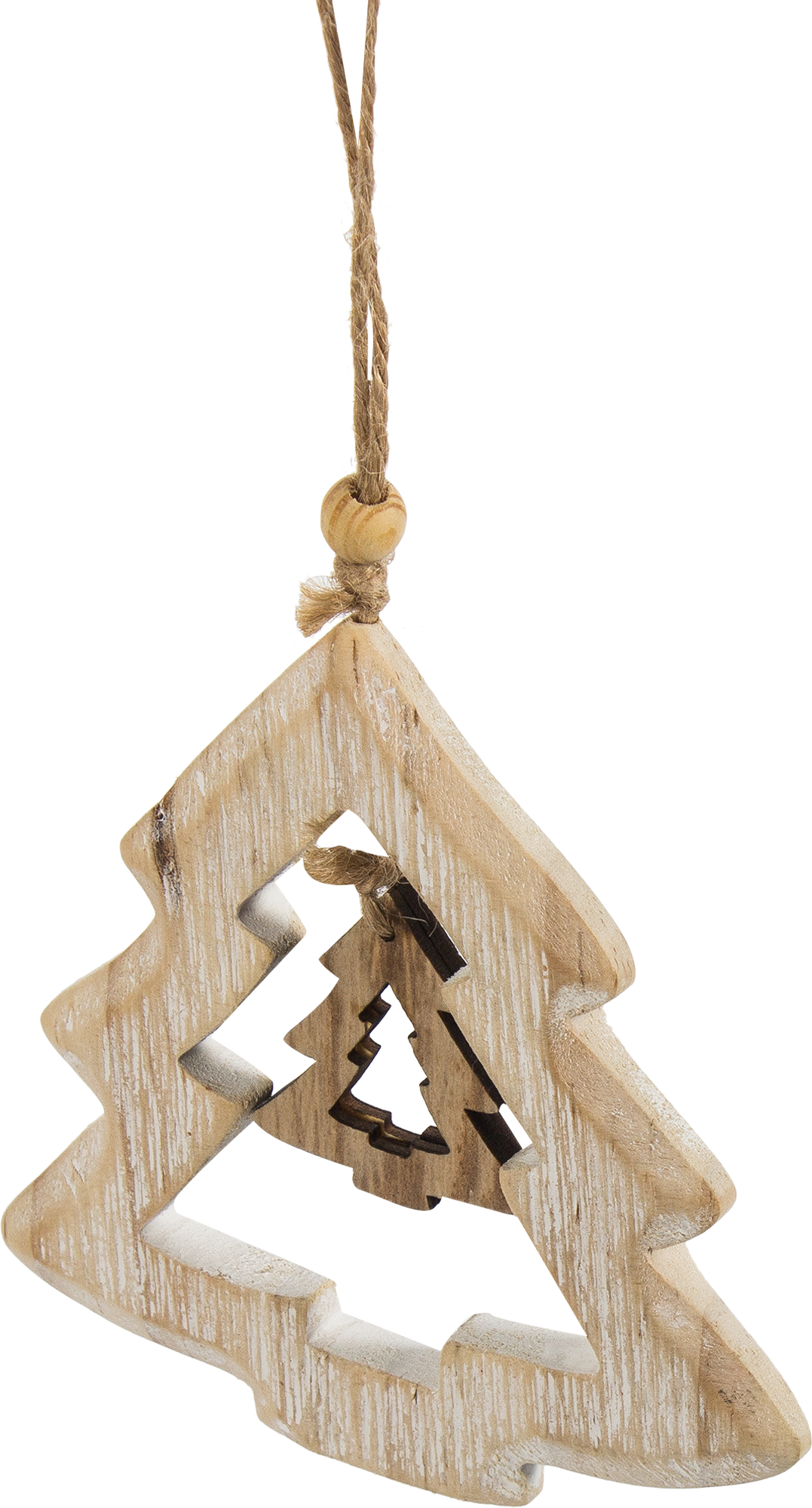 Изображение товара Украшение ёлочное «Ёлочка», 11 см, дерево