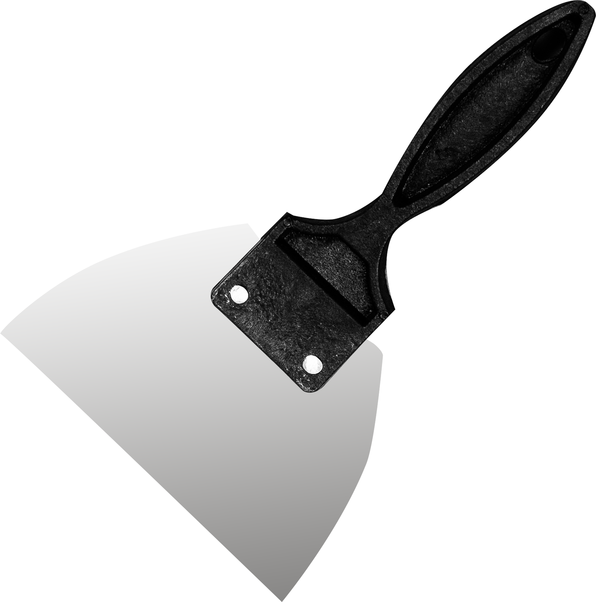 Изображение товара Шпатель резиновый Интек 86 мм, пластиковая ручка