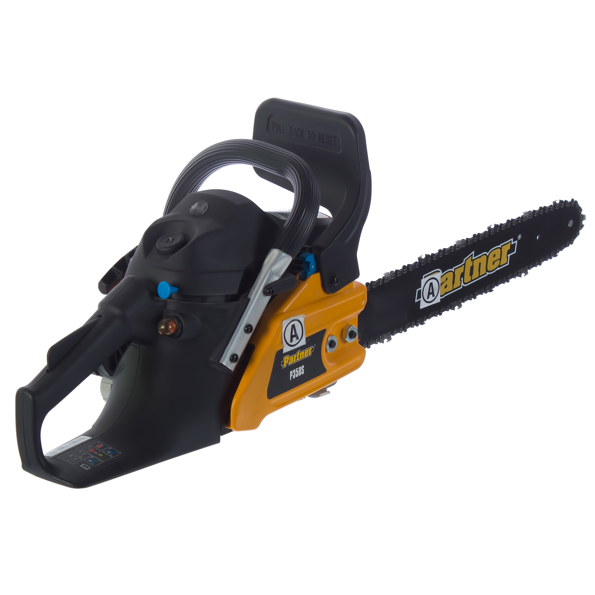 Изображение товара Пила бензиновая цепная Partner P350S Chrome шина 40 см