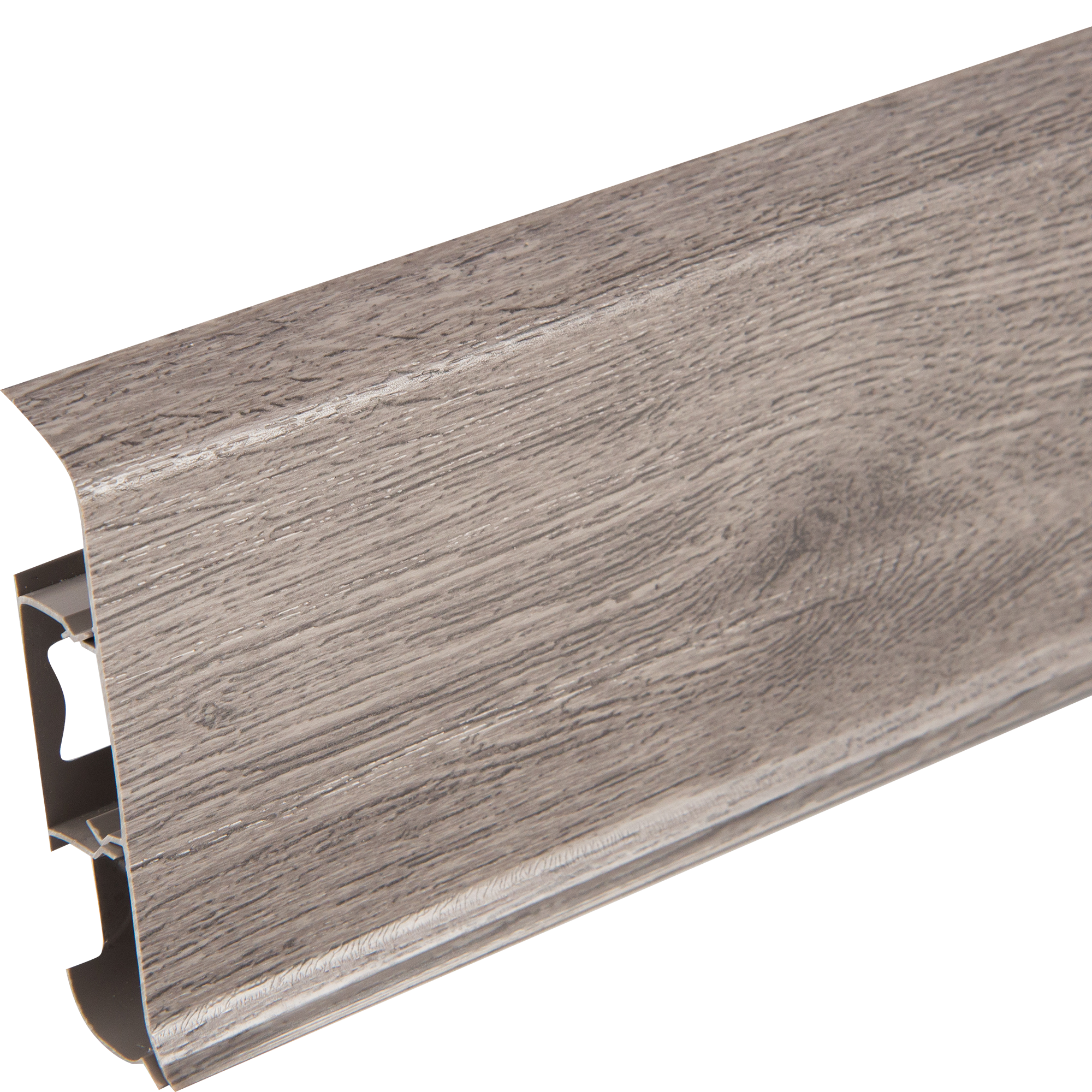 Плинтус напольный «Дуб макао» 8 см 2.2 м