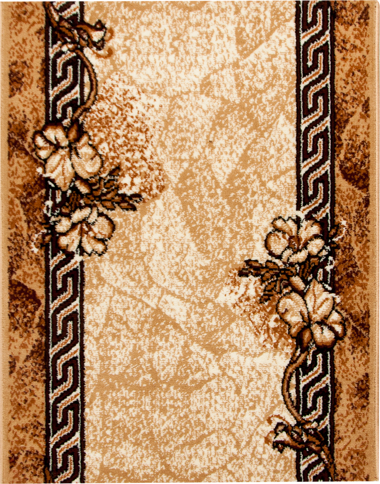 Изображение товара Ковровая дорожка из полипропилена Лайла де Люкс 50005-22 0,8 м бежевый стильный декор